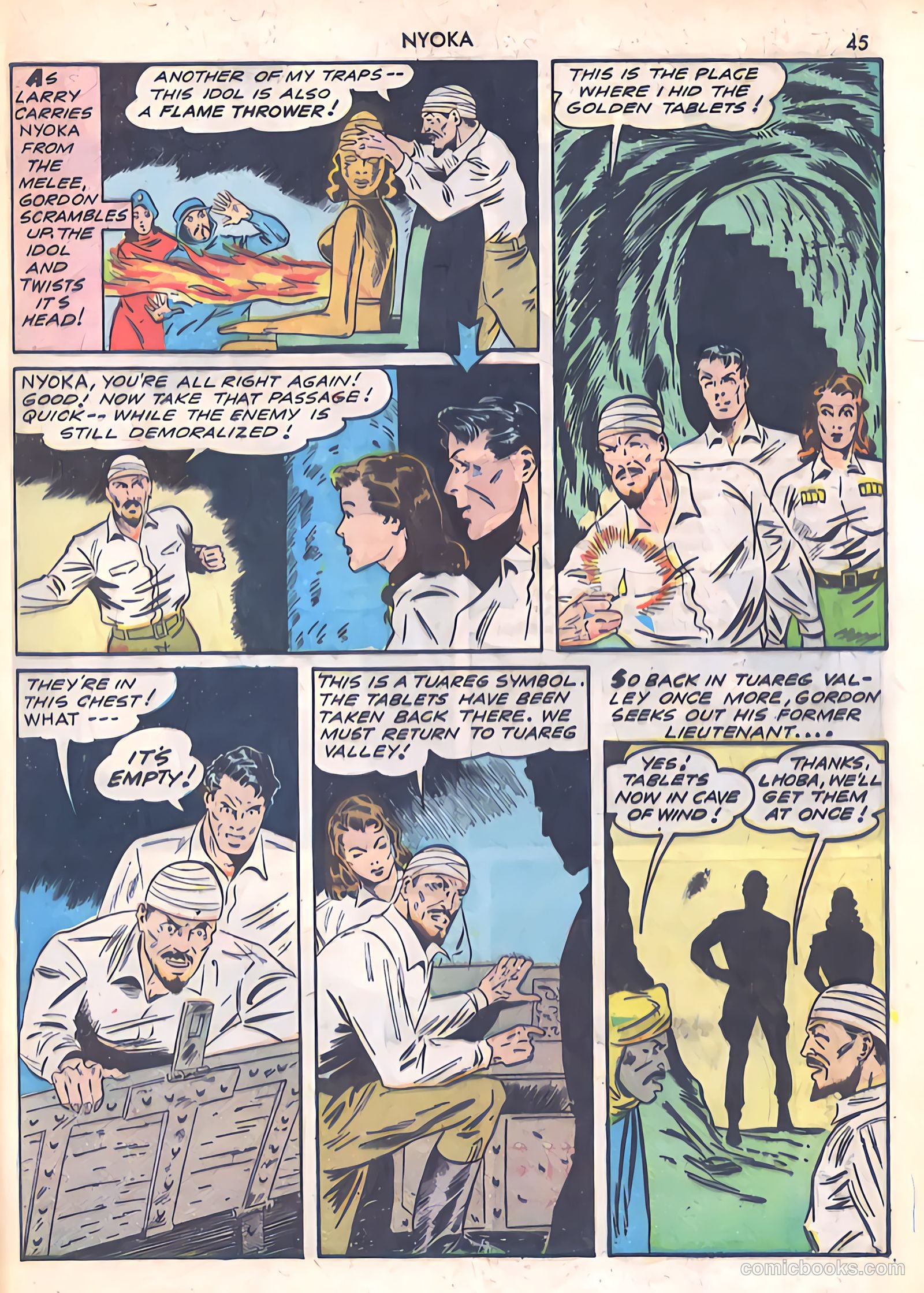 Jungle Girl #1 (1942) — page 45 of 68