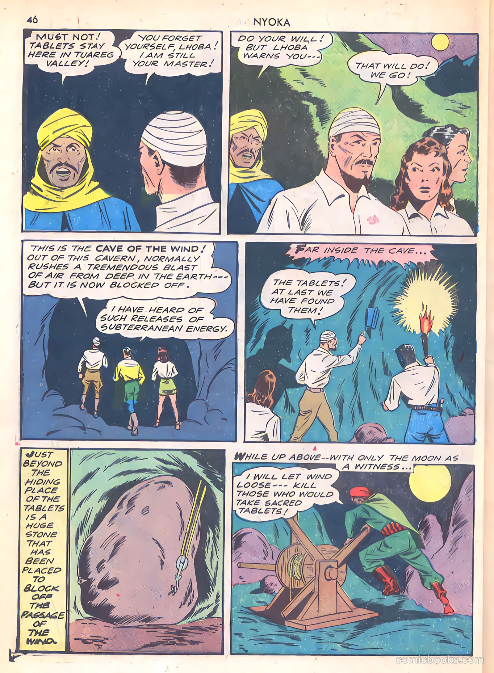 Jungle Girl #1 (1942) — page 46 of 68