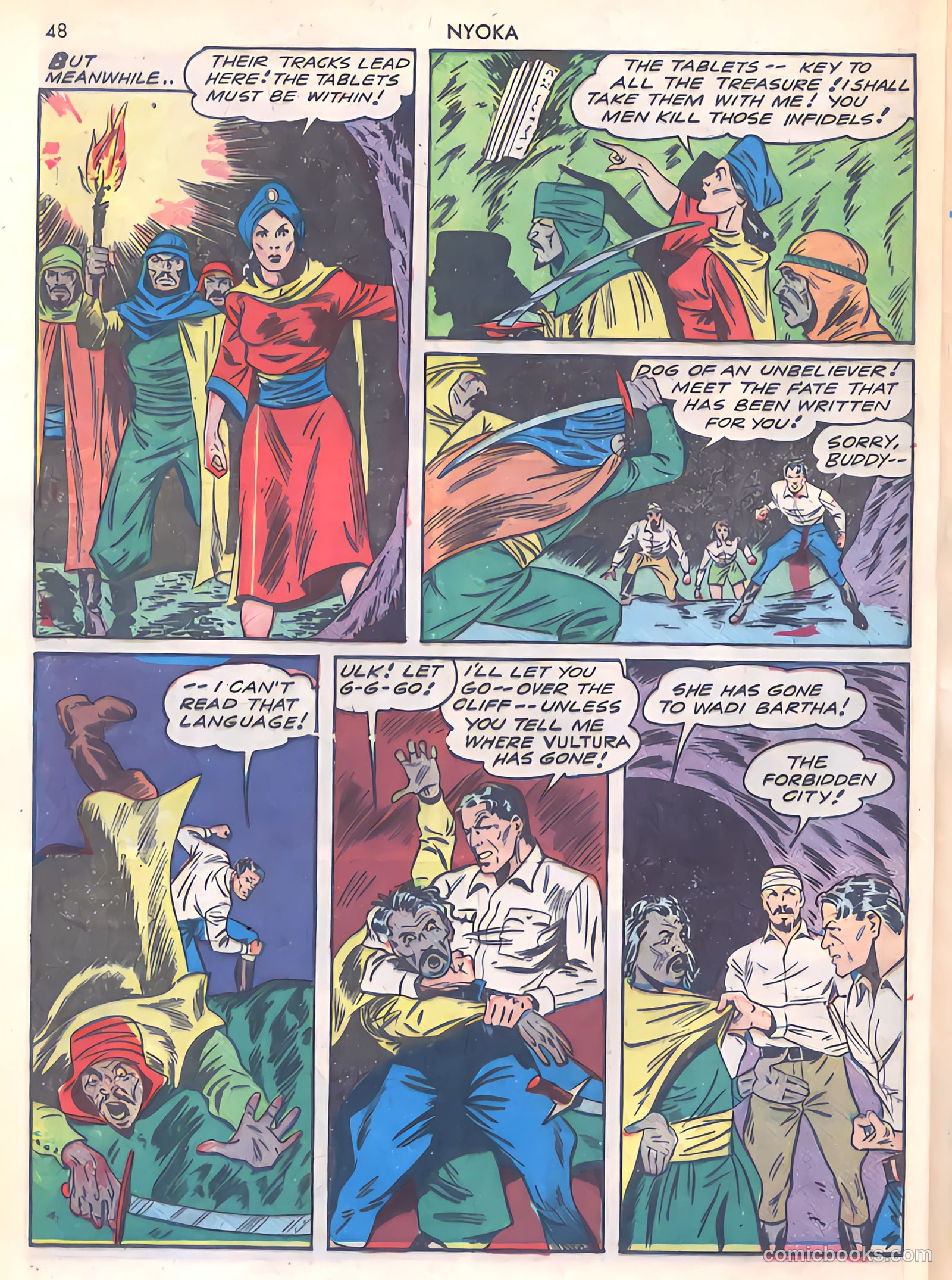 Jungle Girl #1 (1942) — page 48 of 68