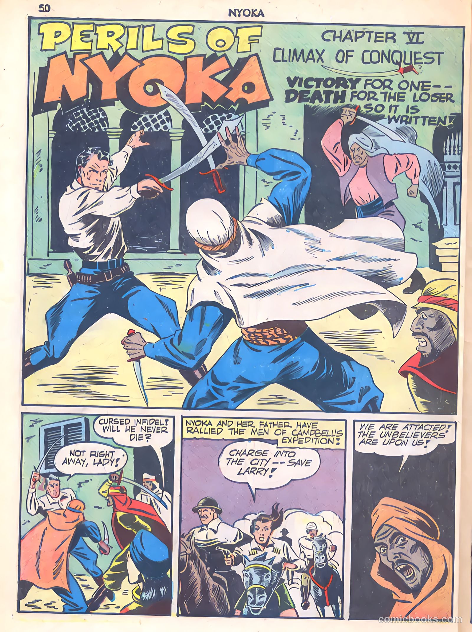 Jungle Girl #1 (1942) — page 50 of 68