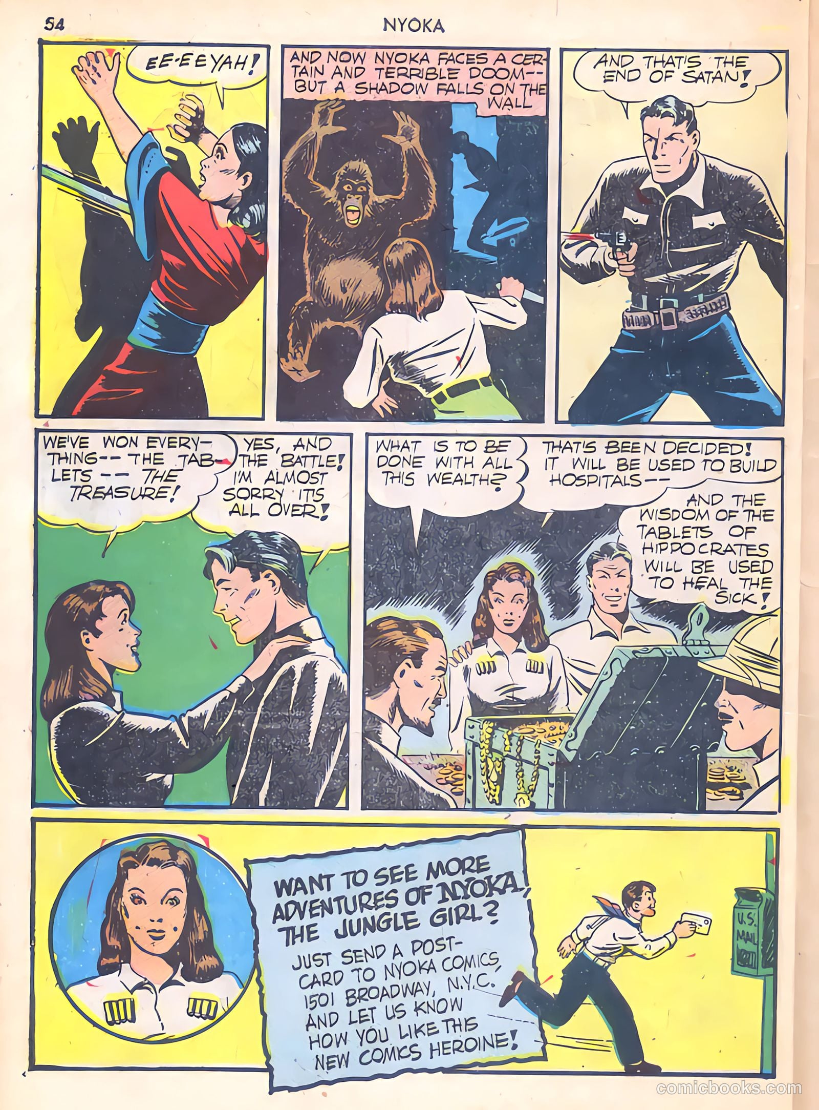 Jungle Girl #1 (1942) — page 54 of 68