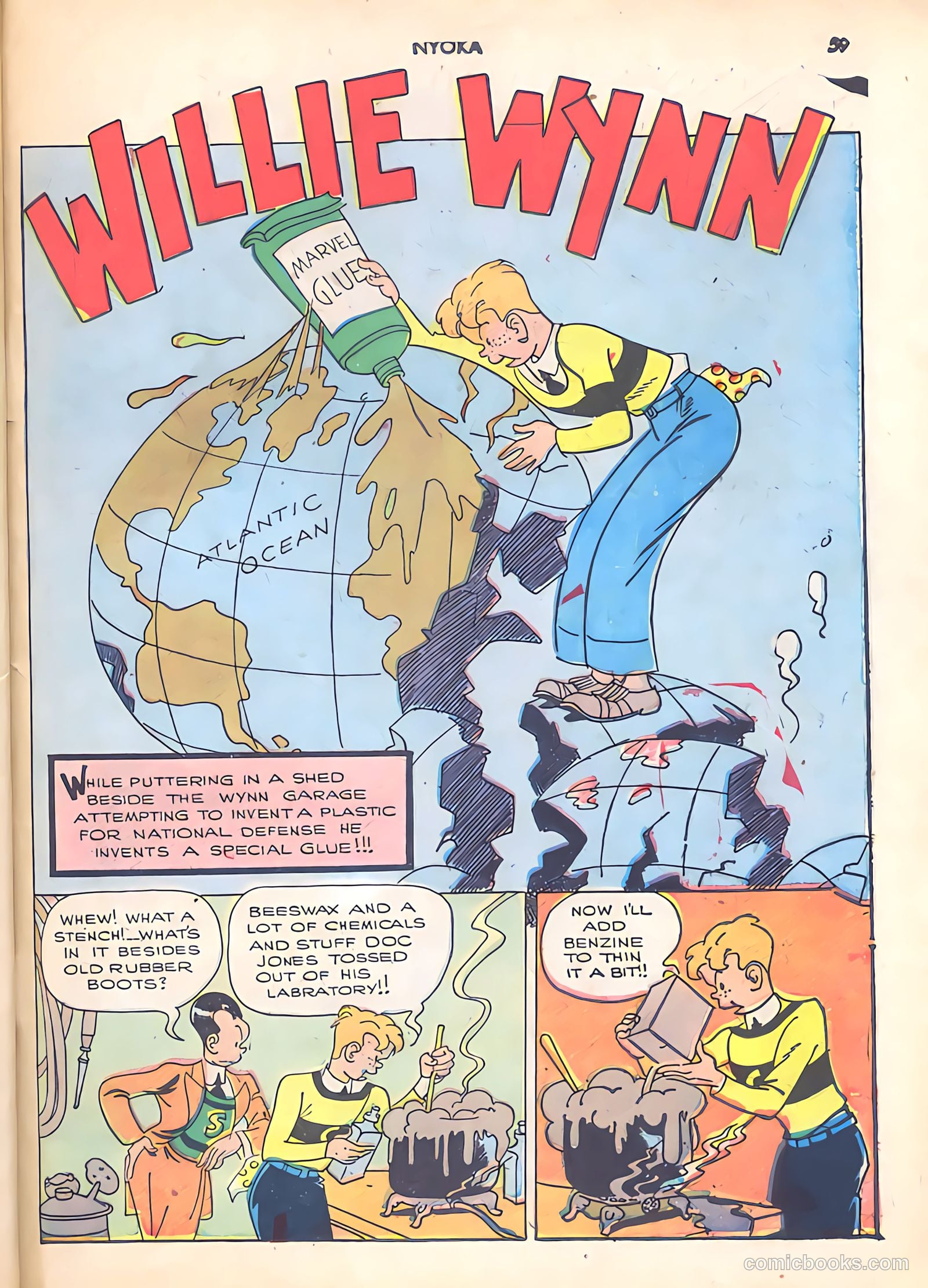 Jungle Girl #1 (1942) — page 59 of 68