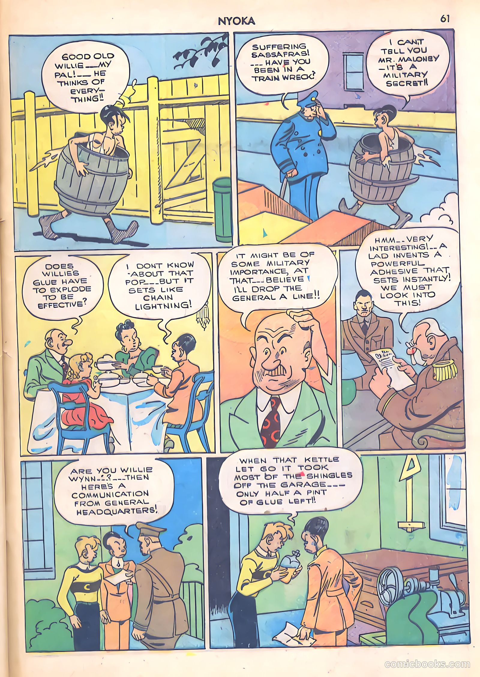 Jungle Girl #1 (1942) — page 61 of 68