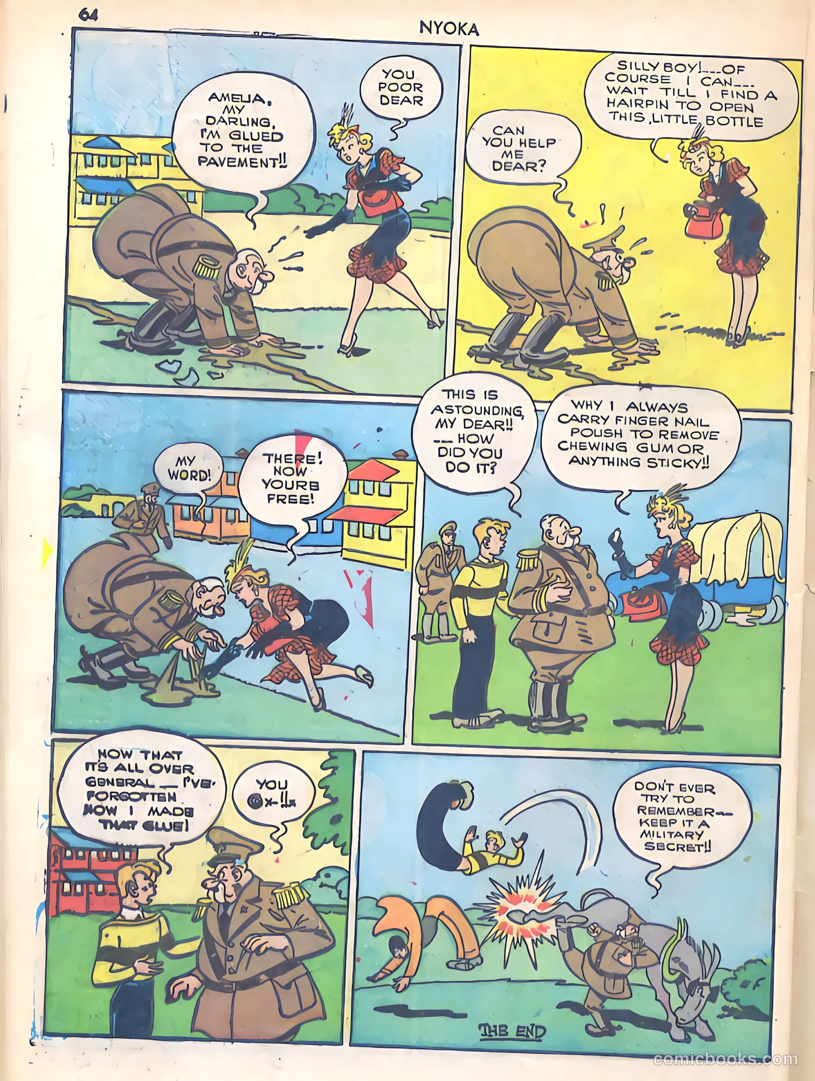 Jungle Girl #1 (1942) — page 64 of 68