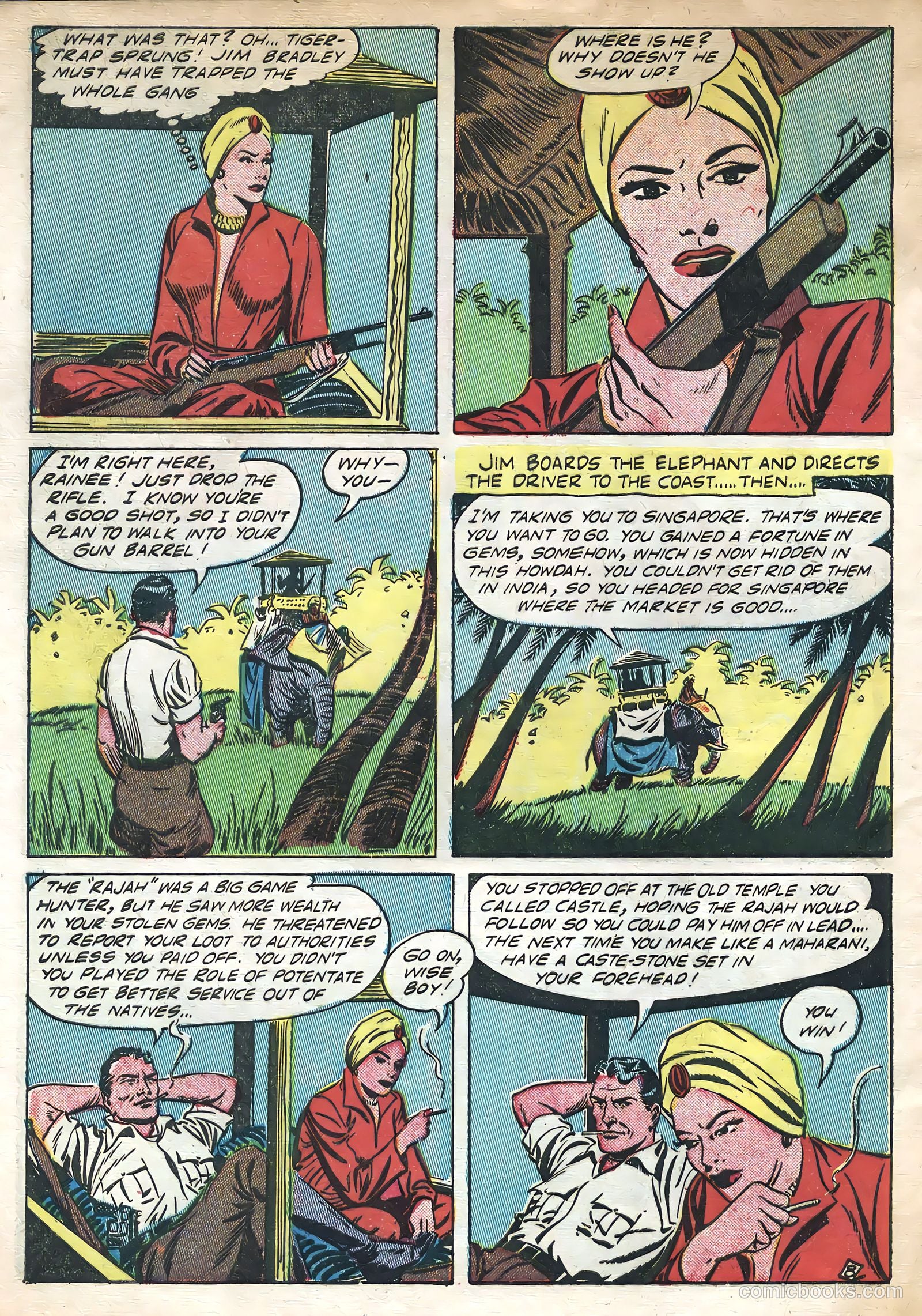 Jungle Jim #11 (1949) — page 28 of 36