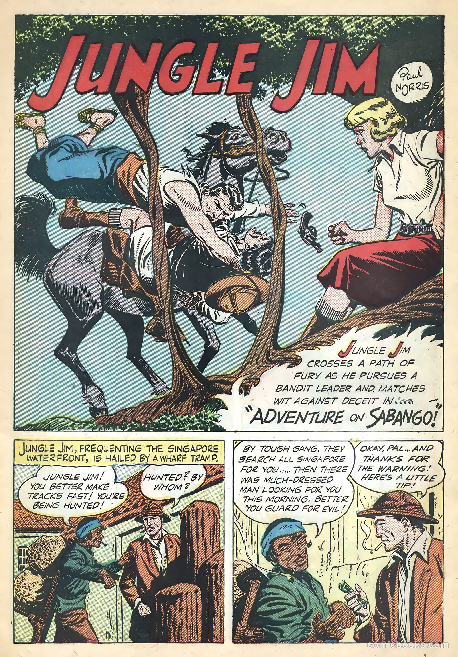 Jungle Jim #12 (1949) — page 3 of 36