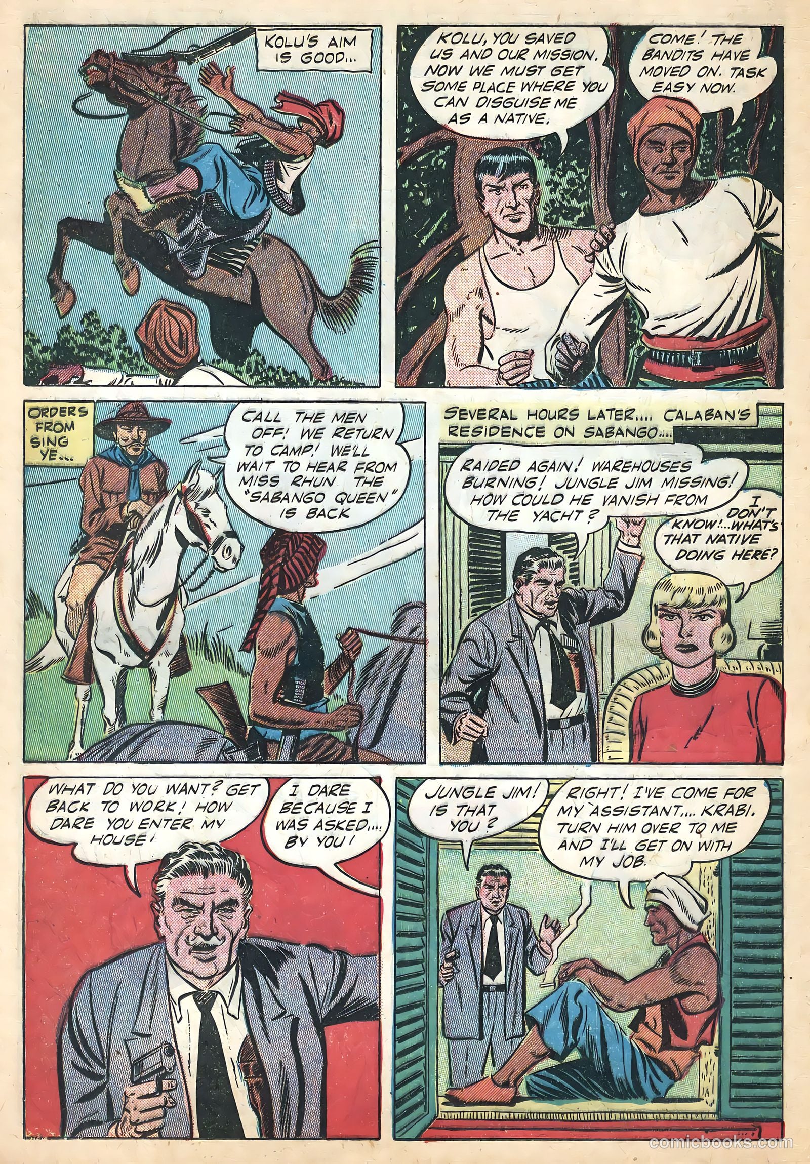 Jungle Jim #12 (1949) — page 12 of 36