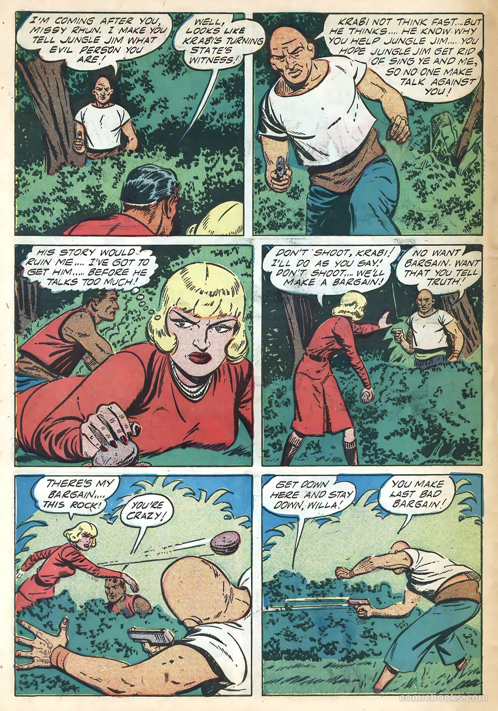 Jungle Jim #12 (1949) — page 30 of 36