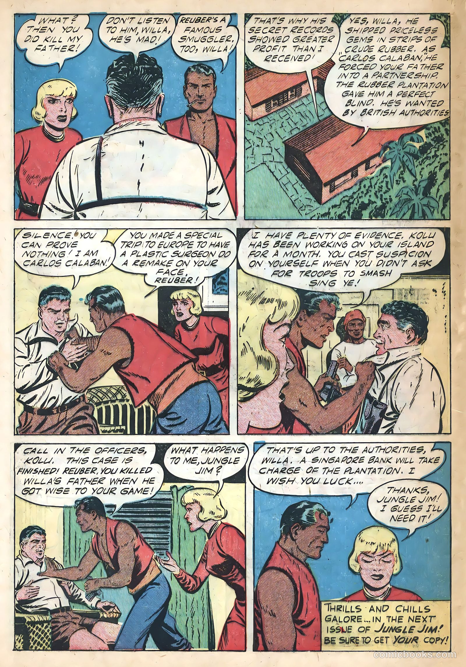 Jungle Jim #12 (1949) — page 32 of 36