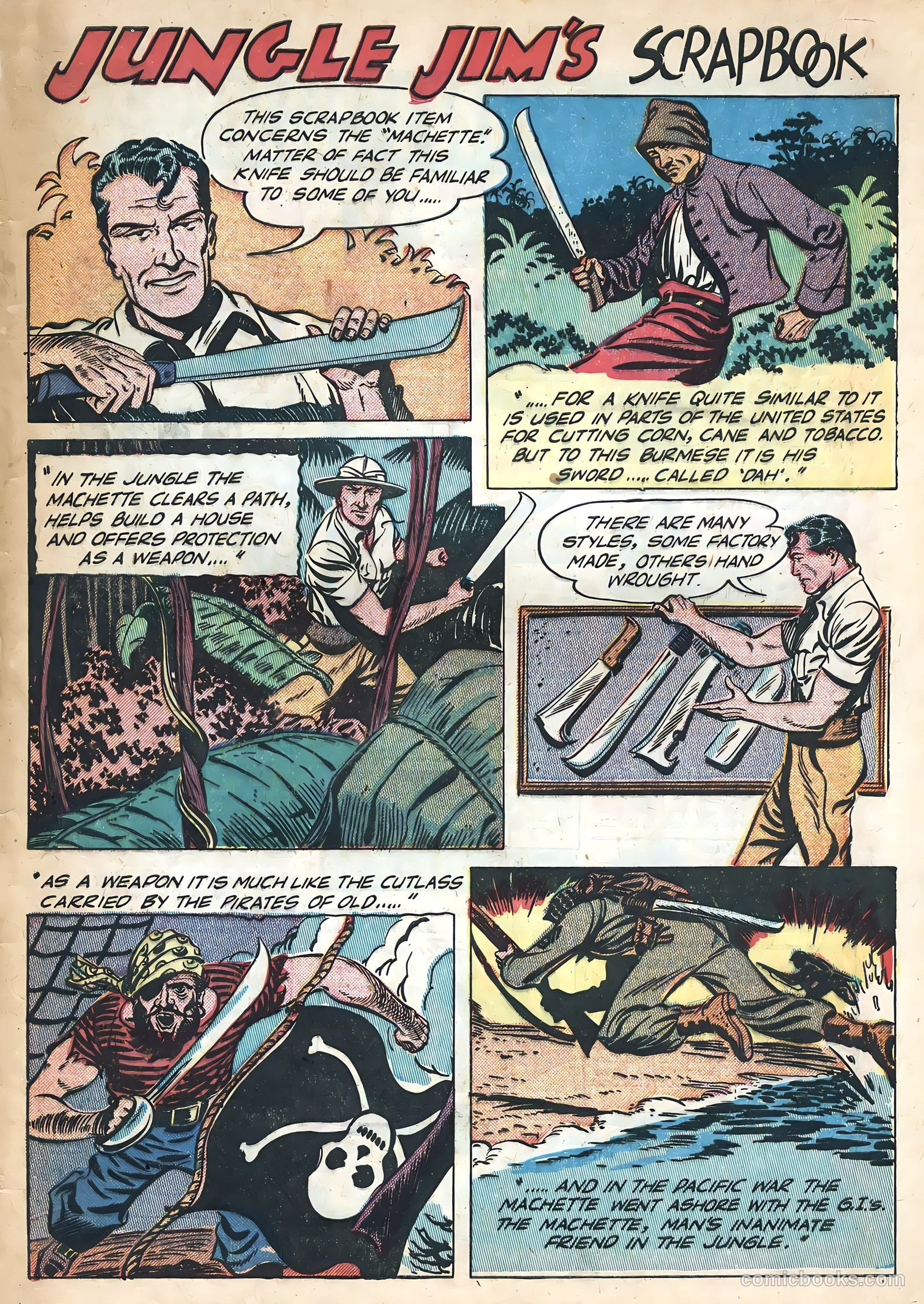 Jungle Jim #12 (1949) — page 33 of 36