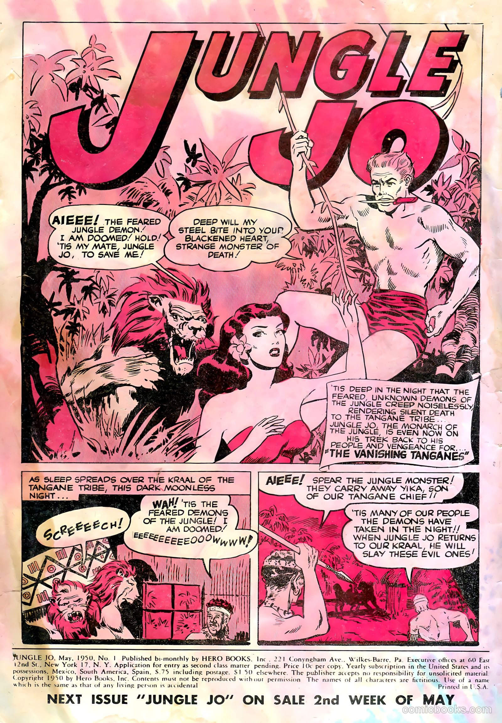 Jungle Jo #1 (1950) — page 2 of 36