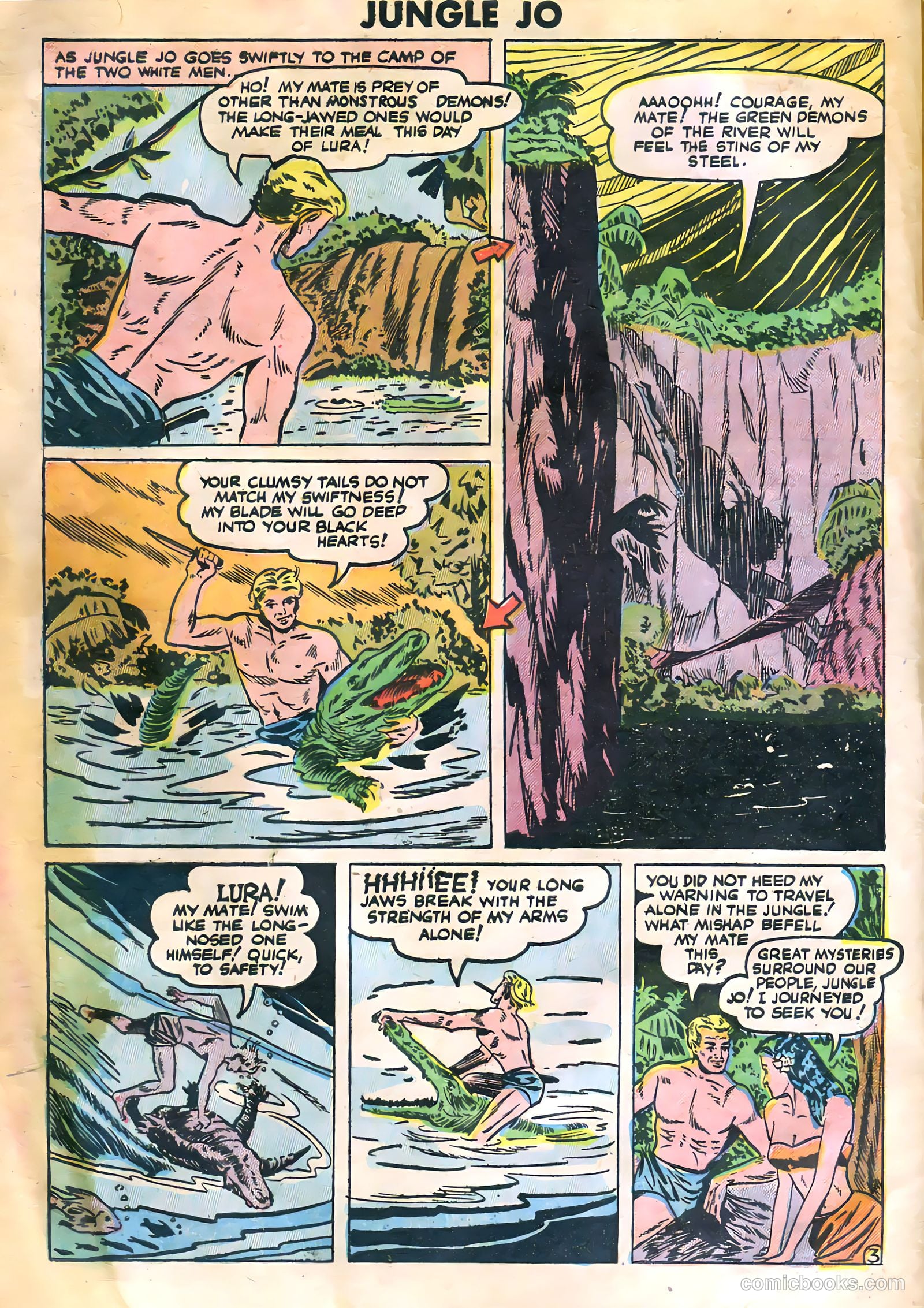 Jungle Jo #1 (1950) — page 4 of 36