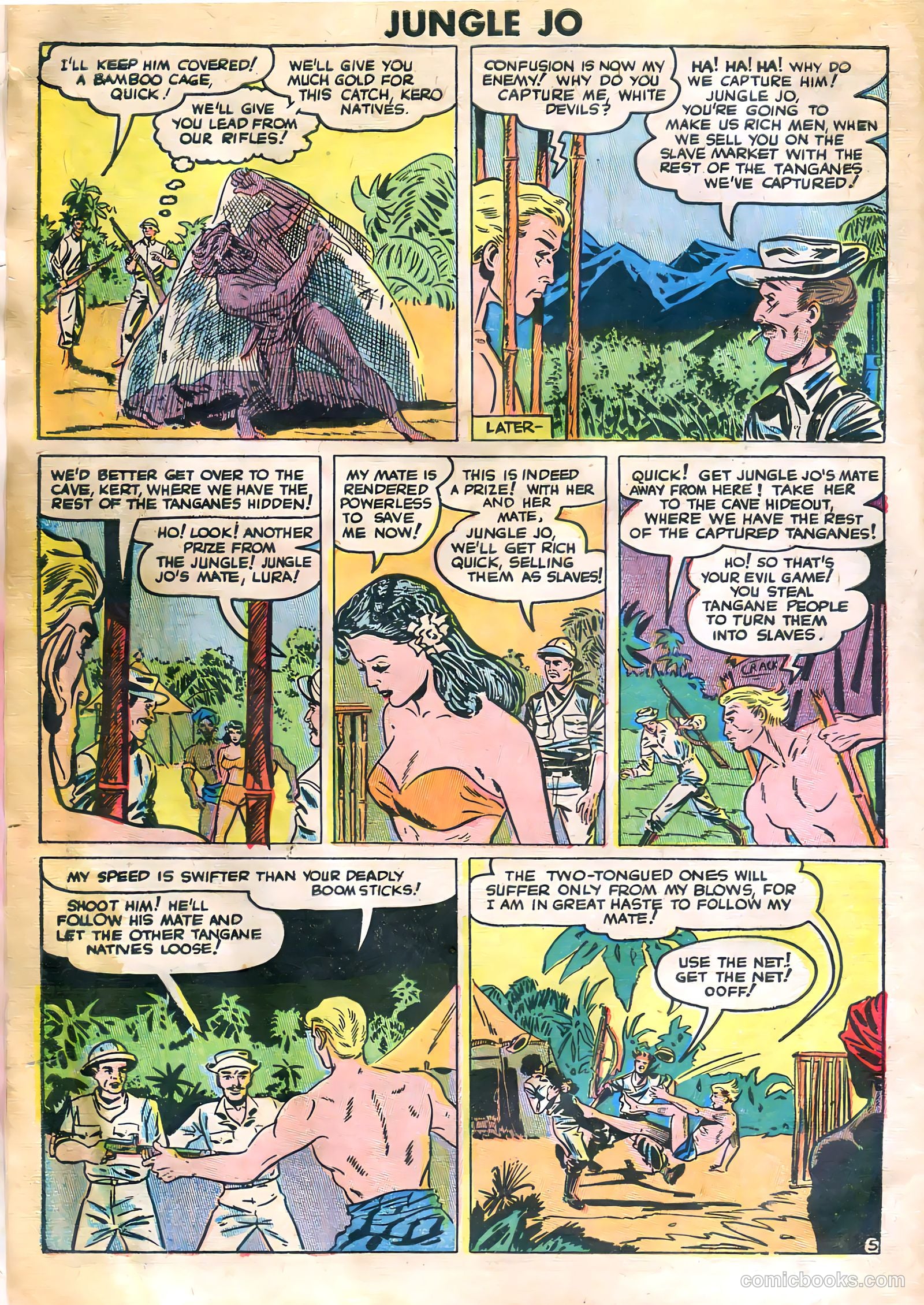Jungle Jo #1 (1950) — page 6 of 36