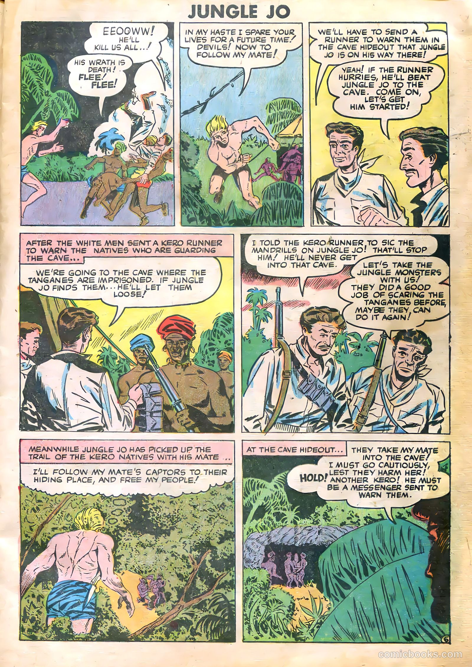 Jungle Jo #1 (1950) — page 7 of 36
