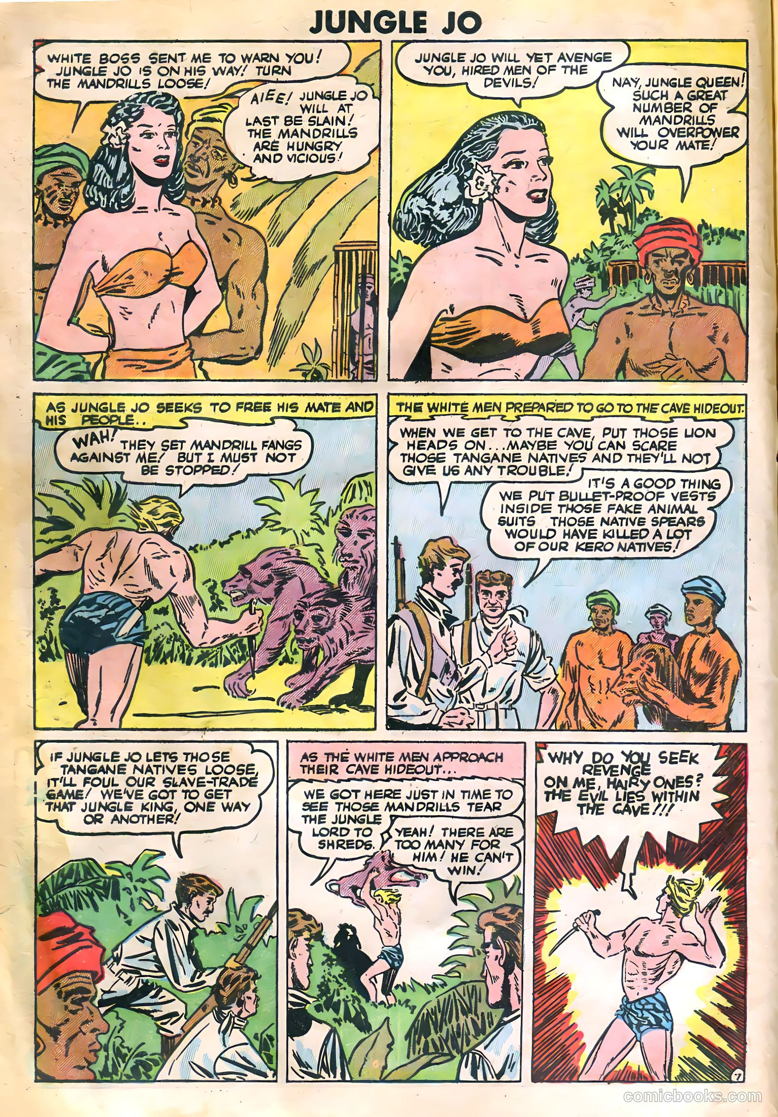 Jungle Jo #1 (1950) — page 8 of 36