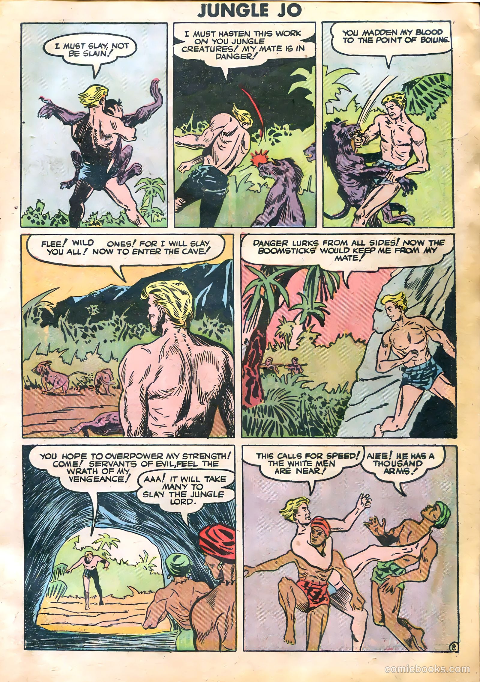 Jungle Jo #1 (1950) — page 9 of 36