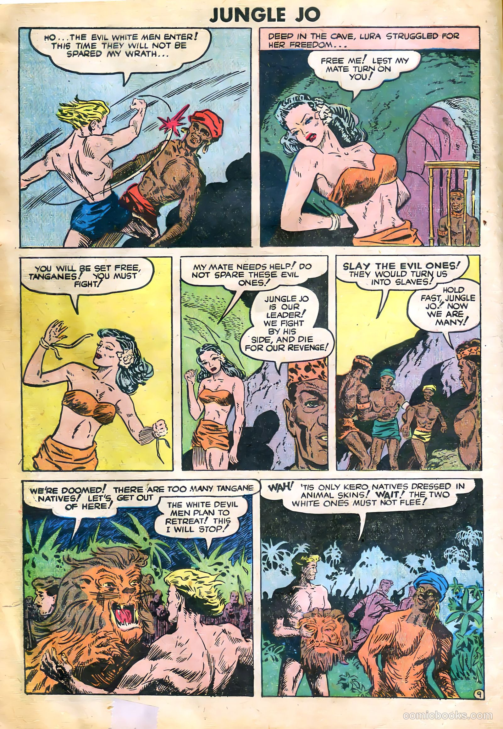 Jungle Jo #1 (1950) — page 10 of 36