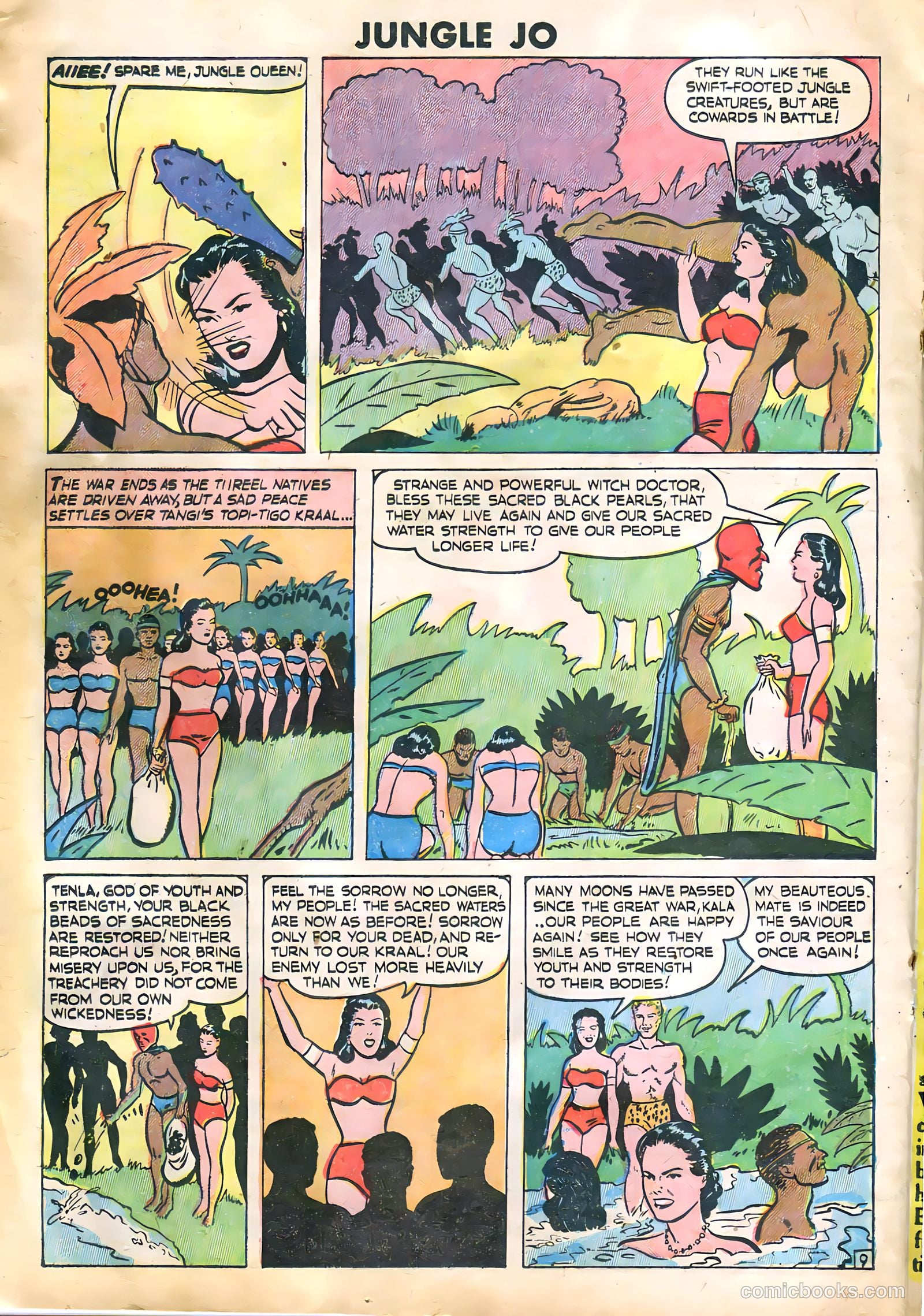 Jungle Jo #1 (1950) — page 20 of 36