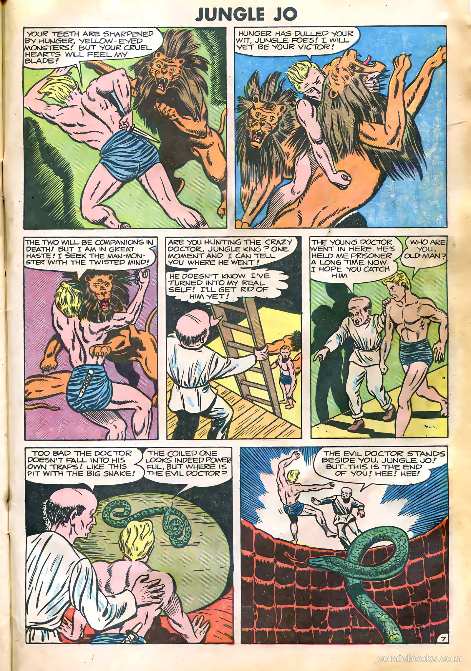 Jungle Jo #1 (1950) — page 29 of 36