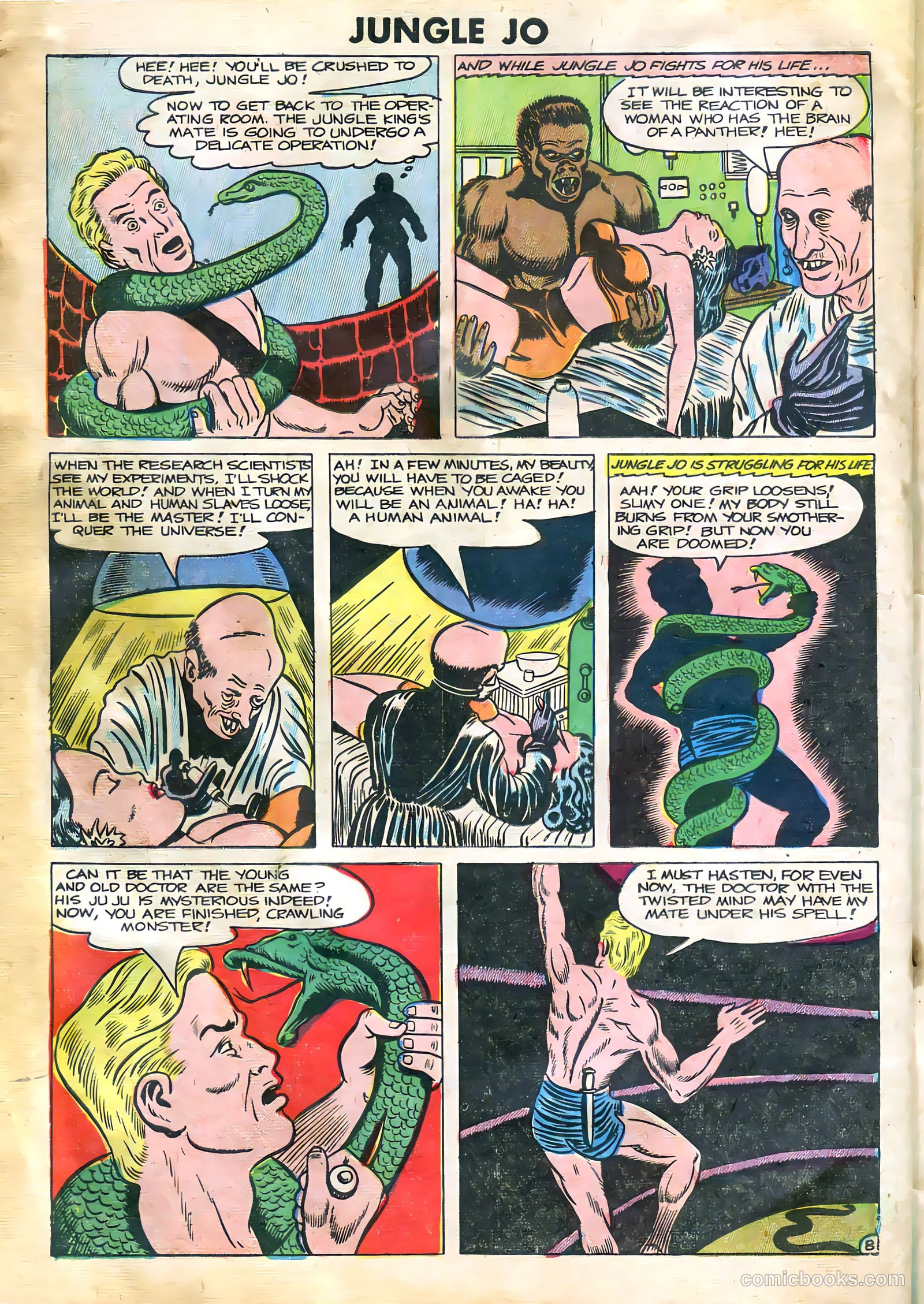 Jungle Jo #1 (1950) — page 30 of 36