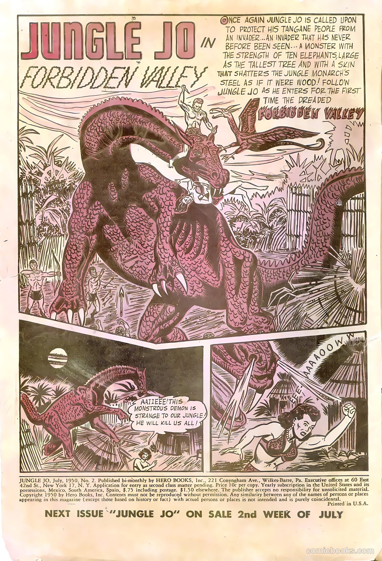 Jungle Jo #2 (1950) — page 2 of 36