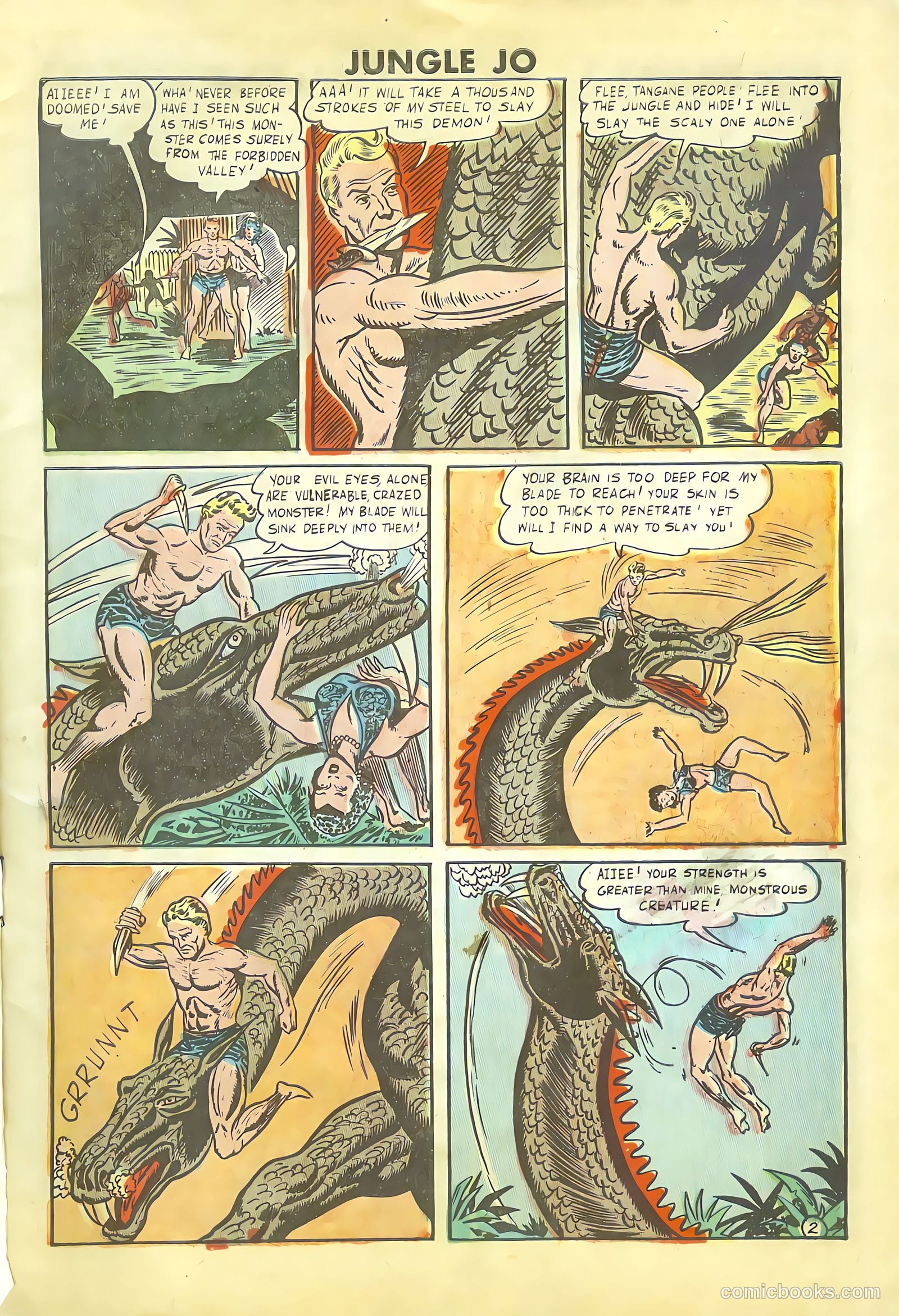 Jungle Jo #2 (1950) — page 3 of 36