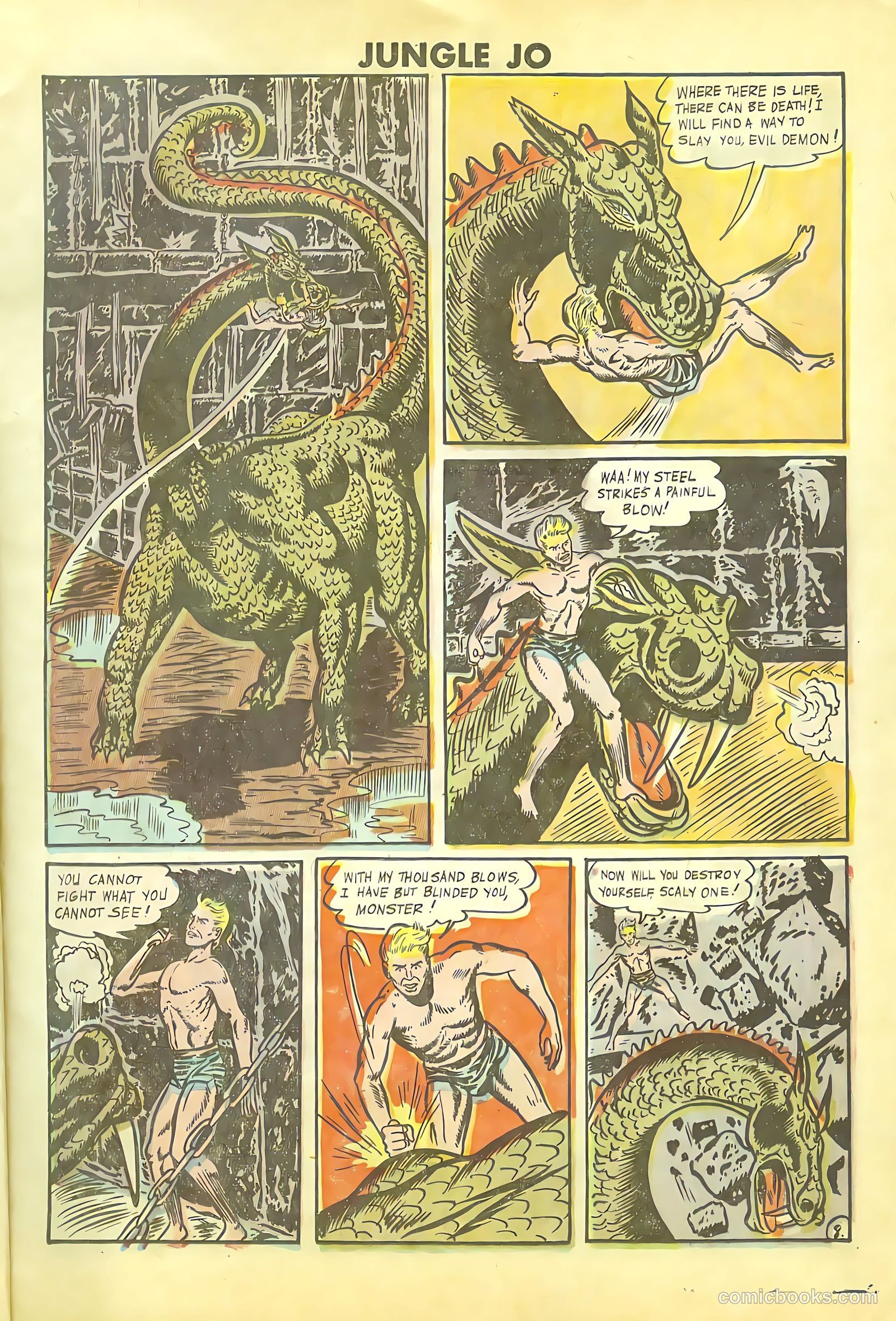 Jungle Jo #2 (1950) — page 9 of 36