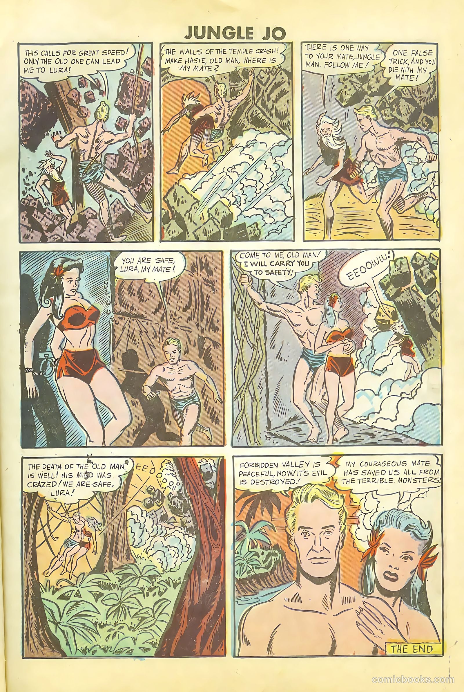 Jungle Jo #2 (1950) — page 11 of 36