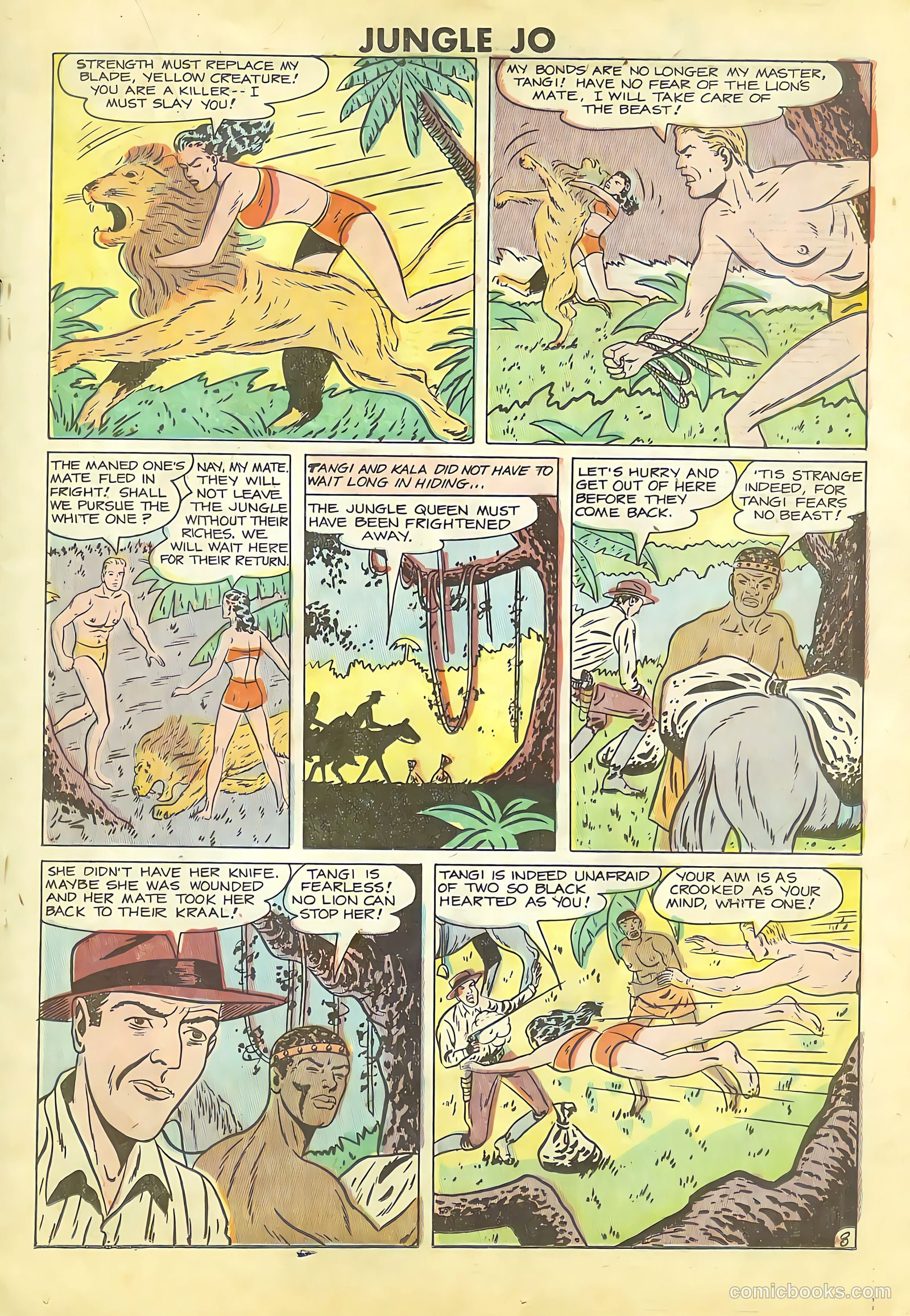 Jungle Jo #2 (1950) — page 19 of 36