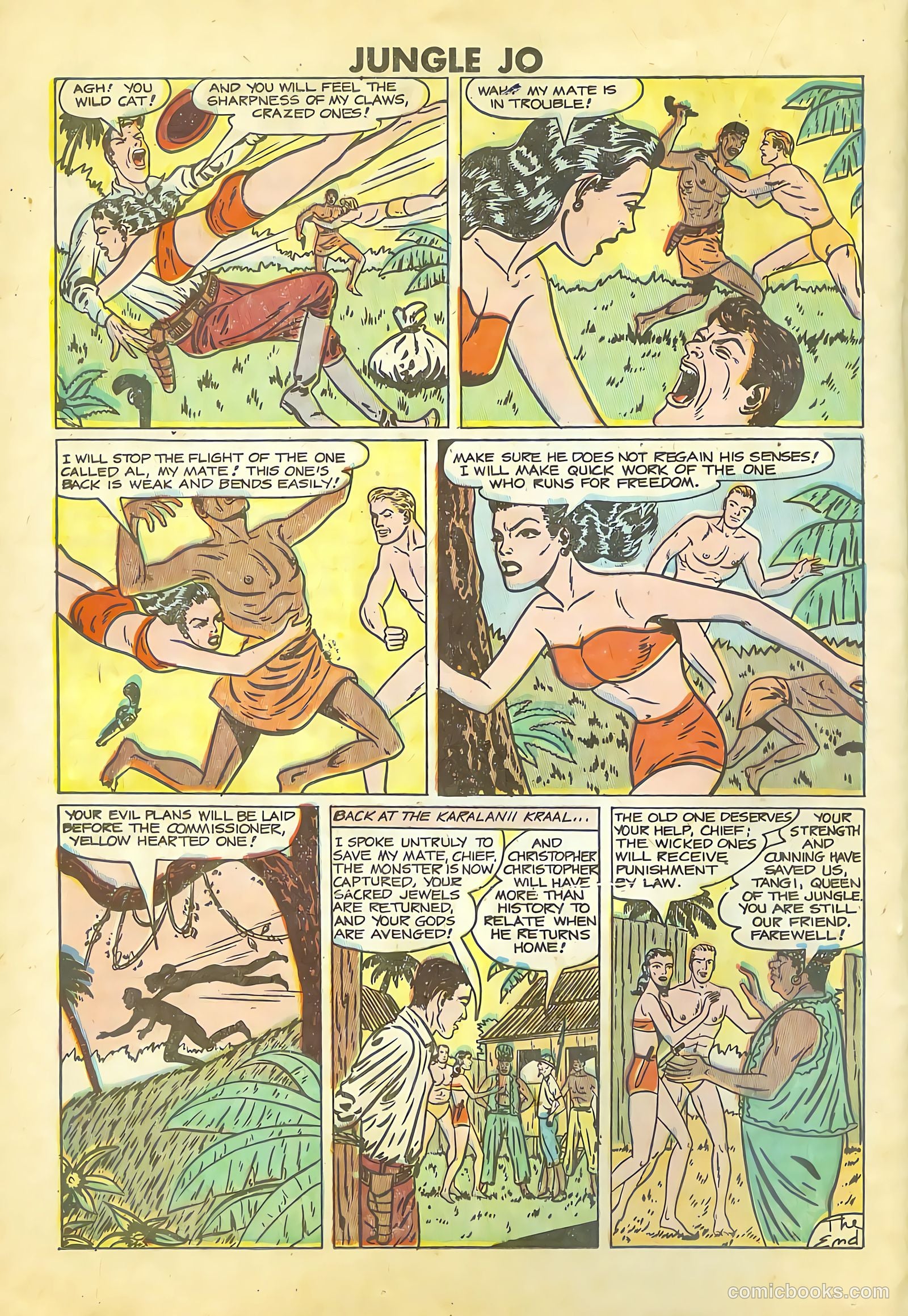 Jungle Jo #2 (1950) — page 20 of 36