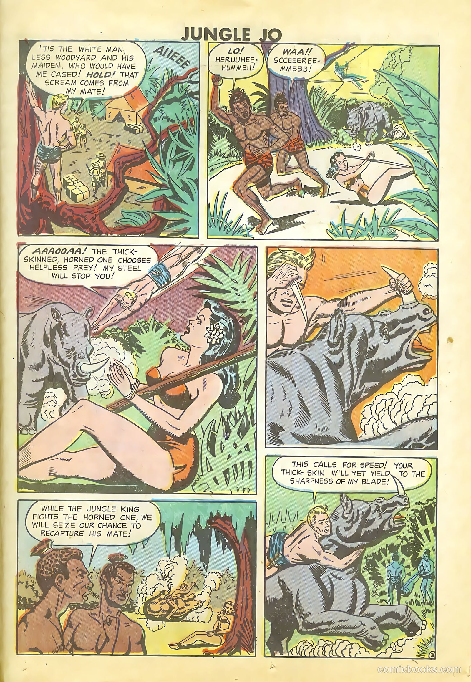 Jungle Jo #2 (1950) — page 25 of 36