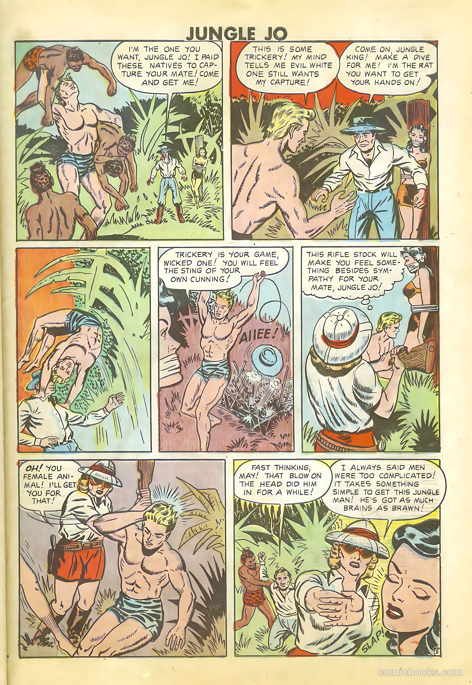 Jungle Jo #2 (1950) — page 27 of 36