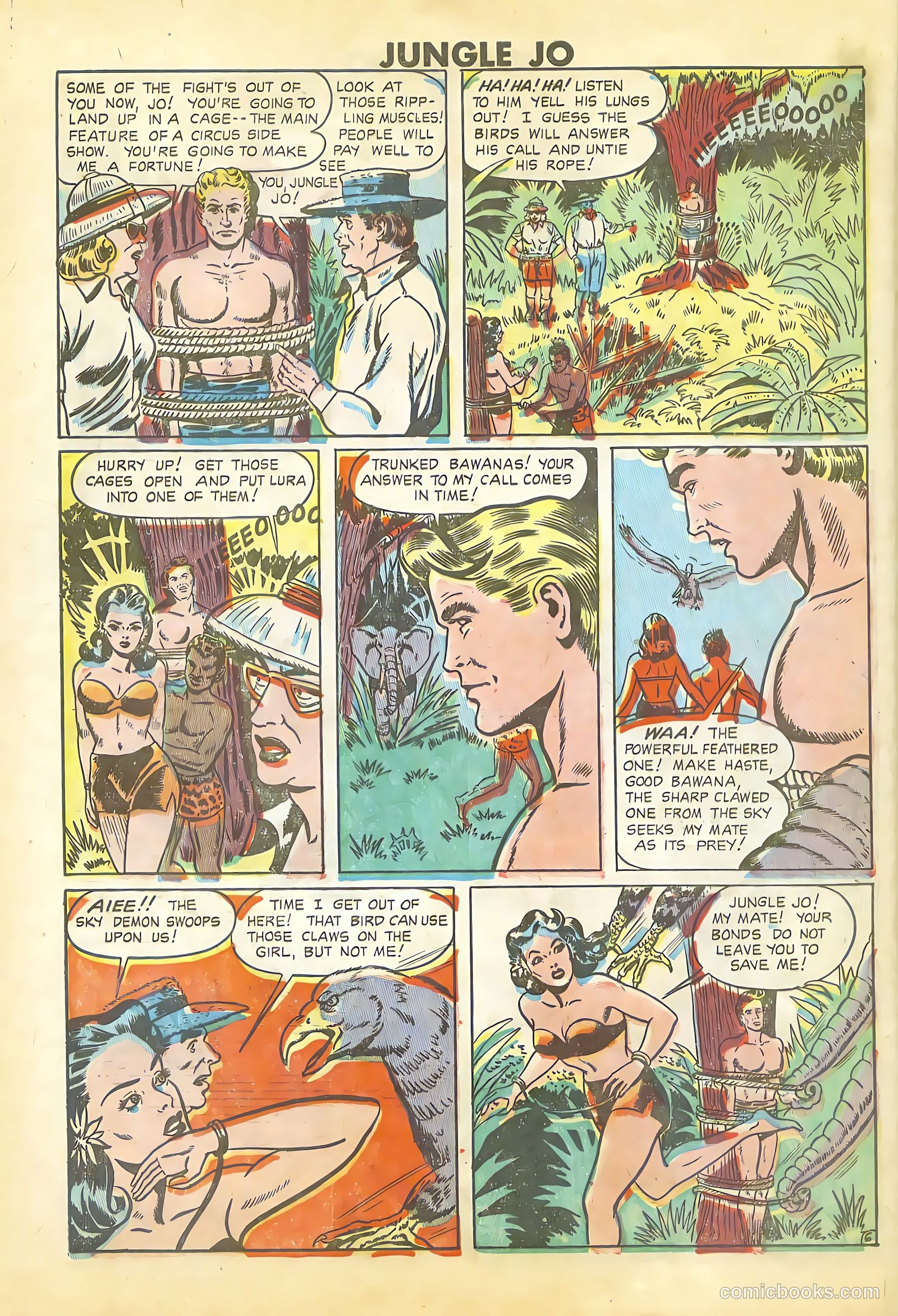 Jungle Jo #2 (1950) — page 28 of 36