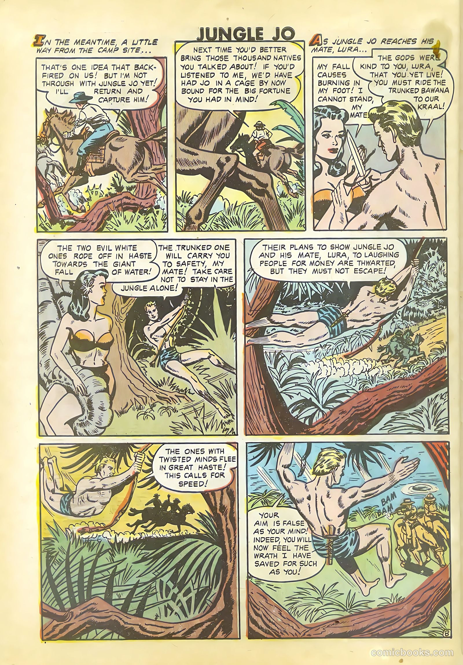 Jungle Jo #2 (1950) — page 30 of 36