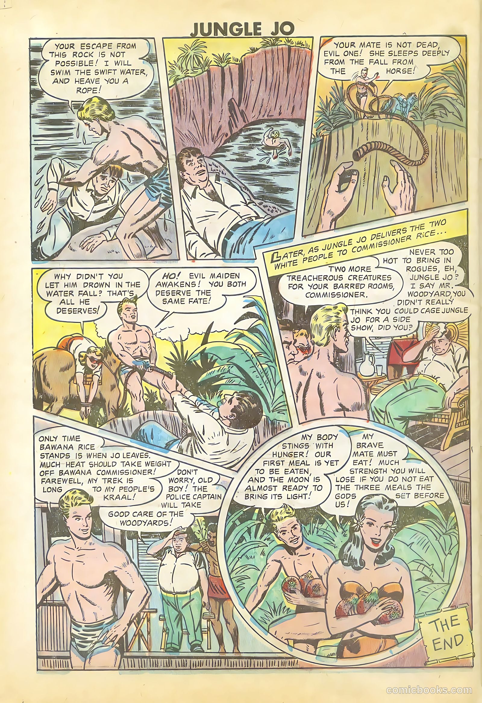 Jungle Jo #2 (1950) — page 32 of 36