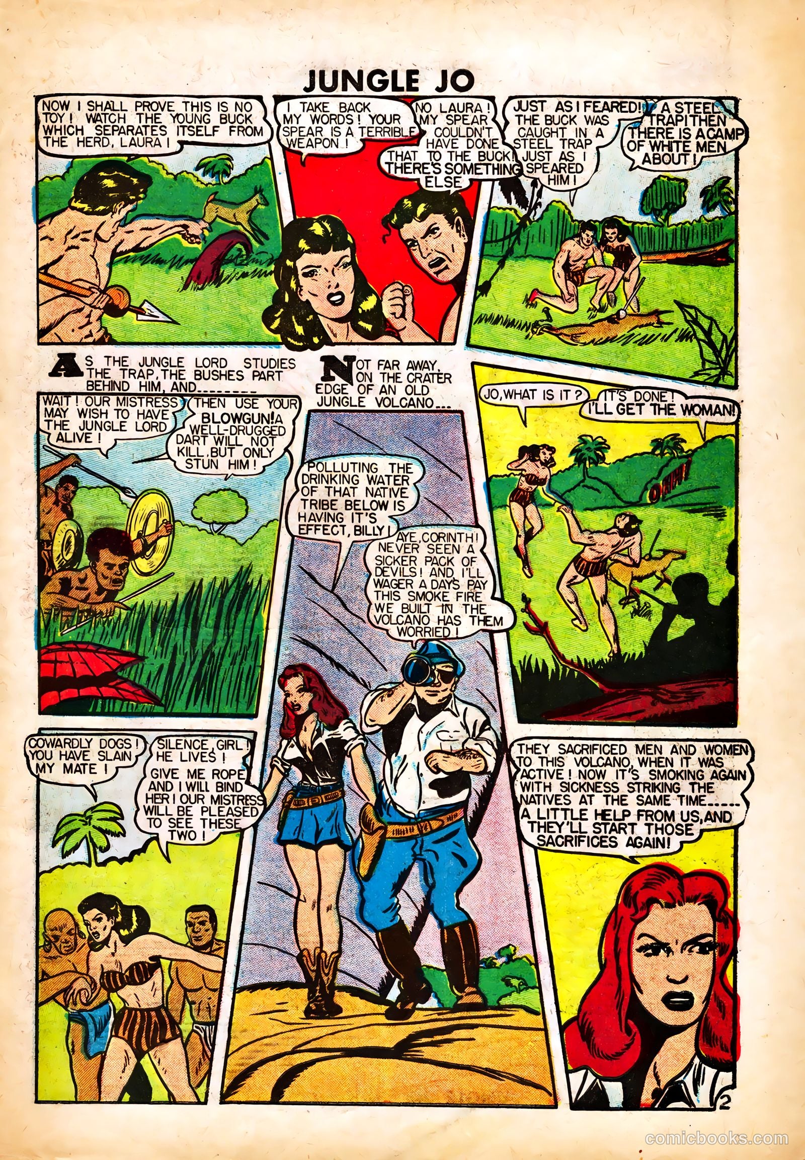 Jungle Jo #3 (1950) — page 3 of 36