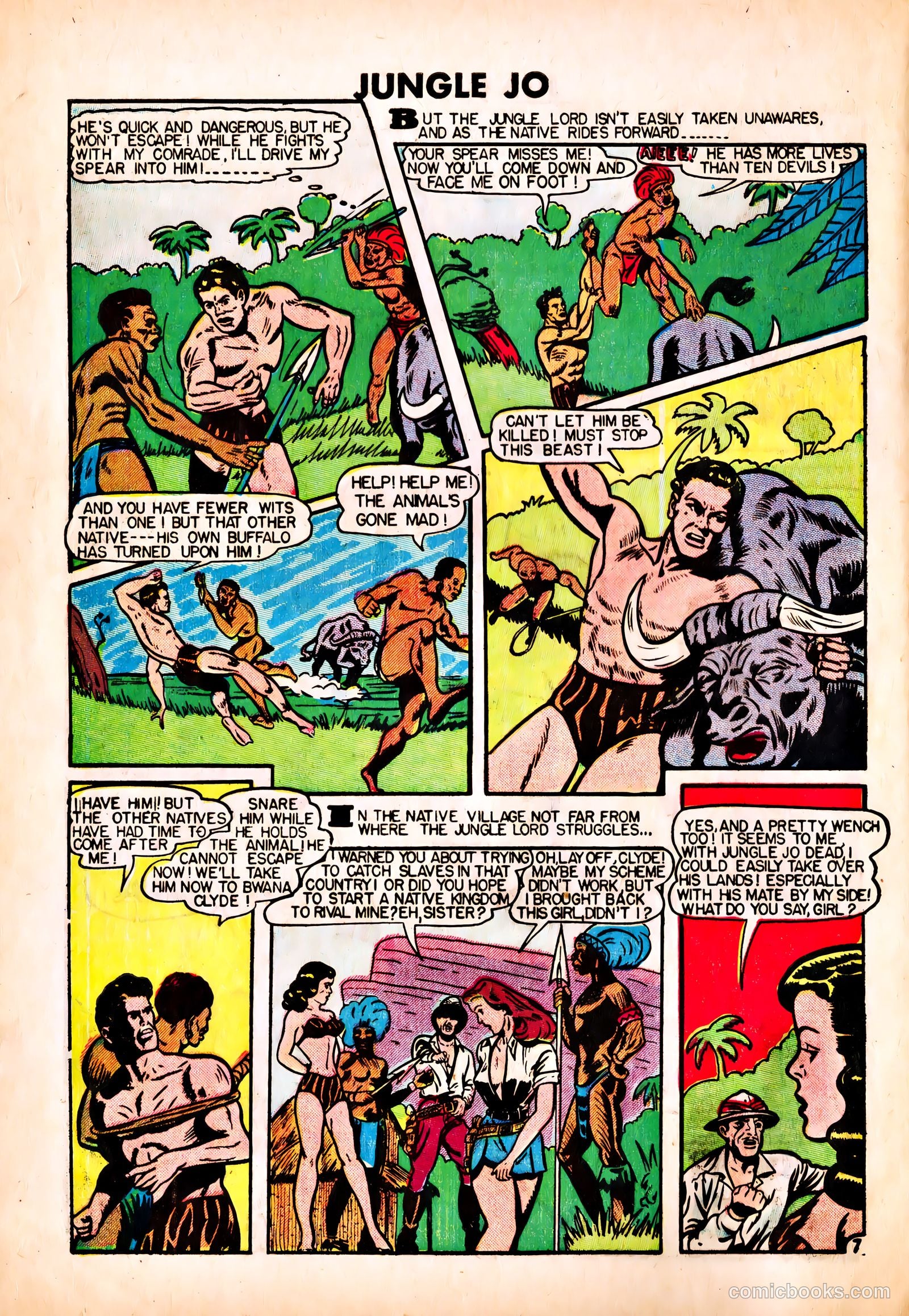 Jungle Jo #3 (1950) — page 8 of 36