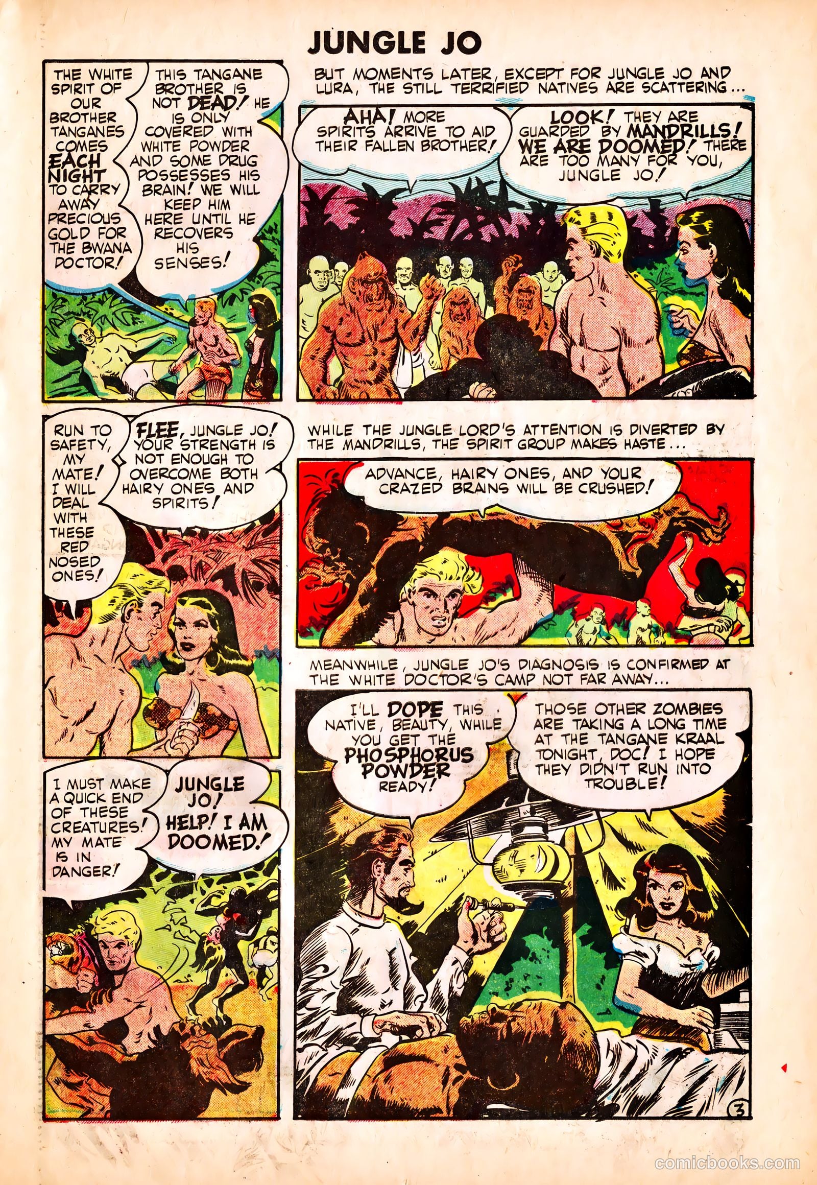 Jungle Jo #3 (1950) — page 15 of 36
