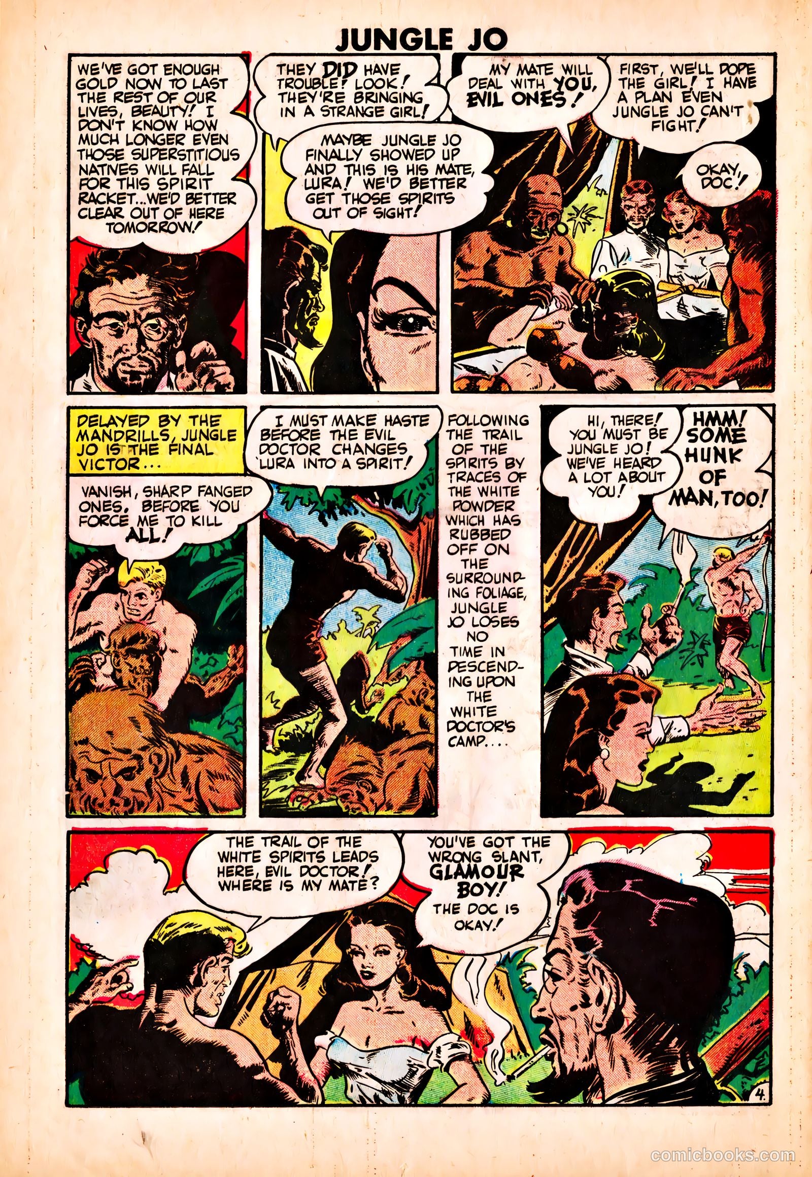 Jungle Jo #3 (1950) — page 16 of 36