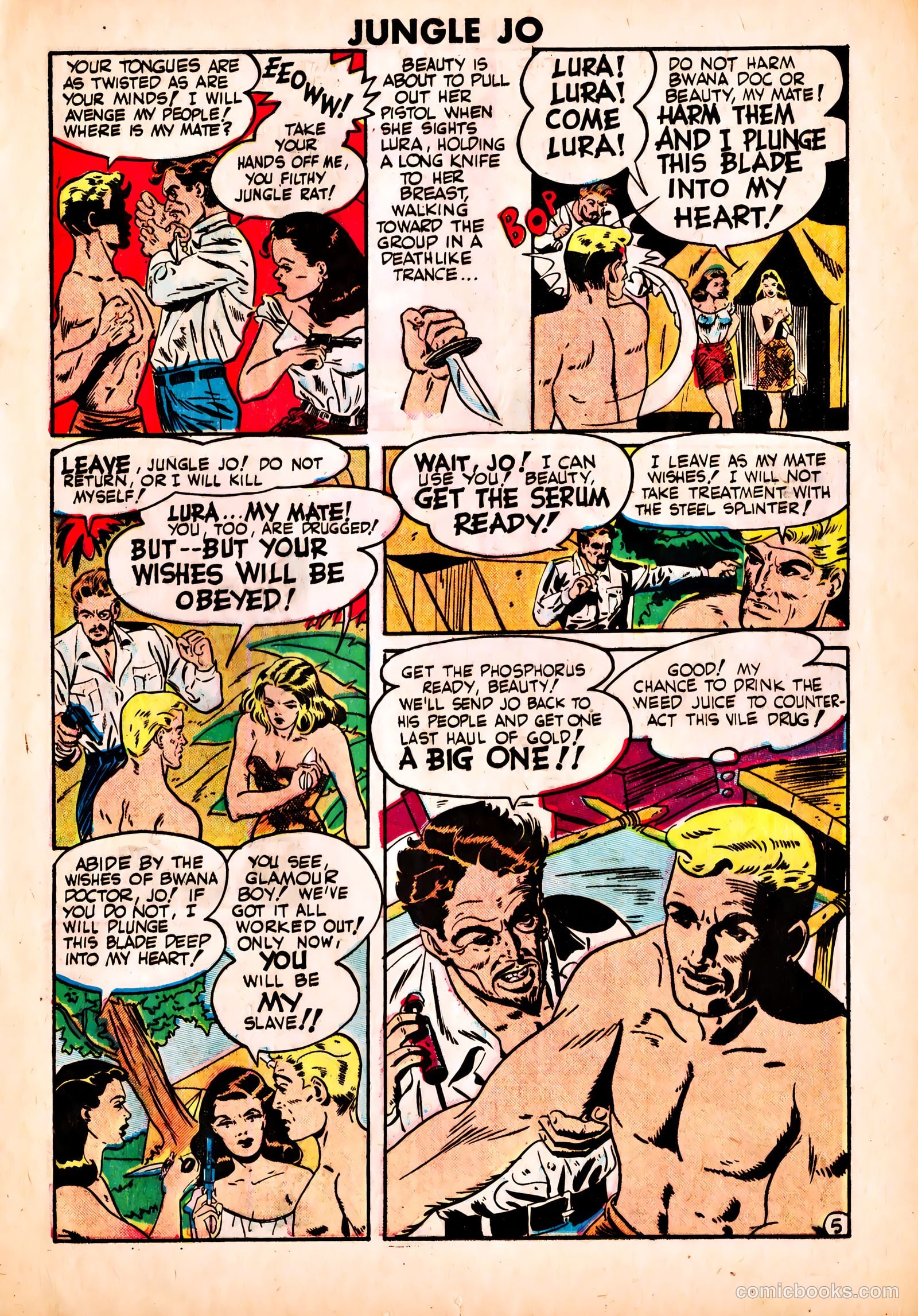 Jungle Jo #3 (1950) — page 17 of 36