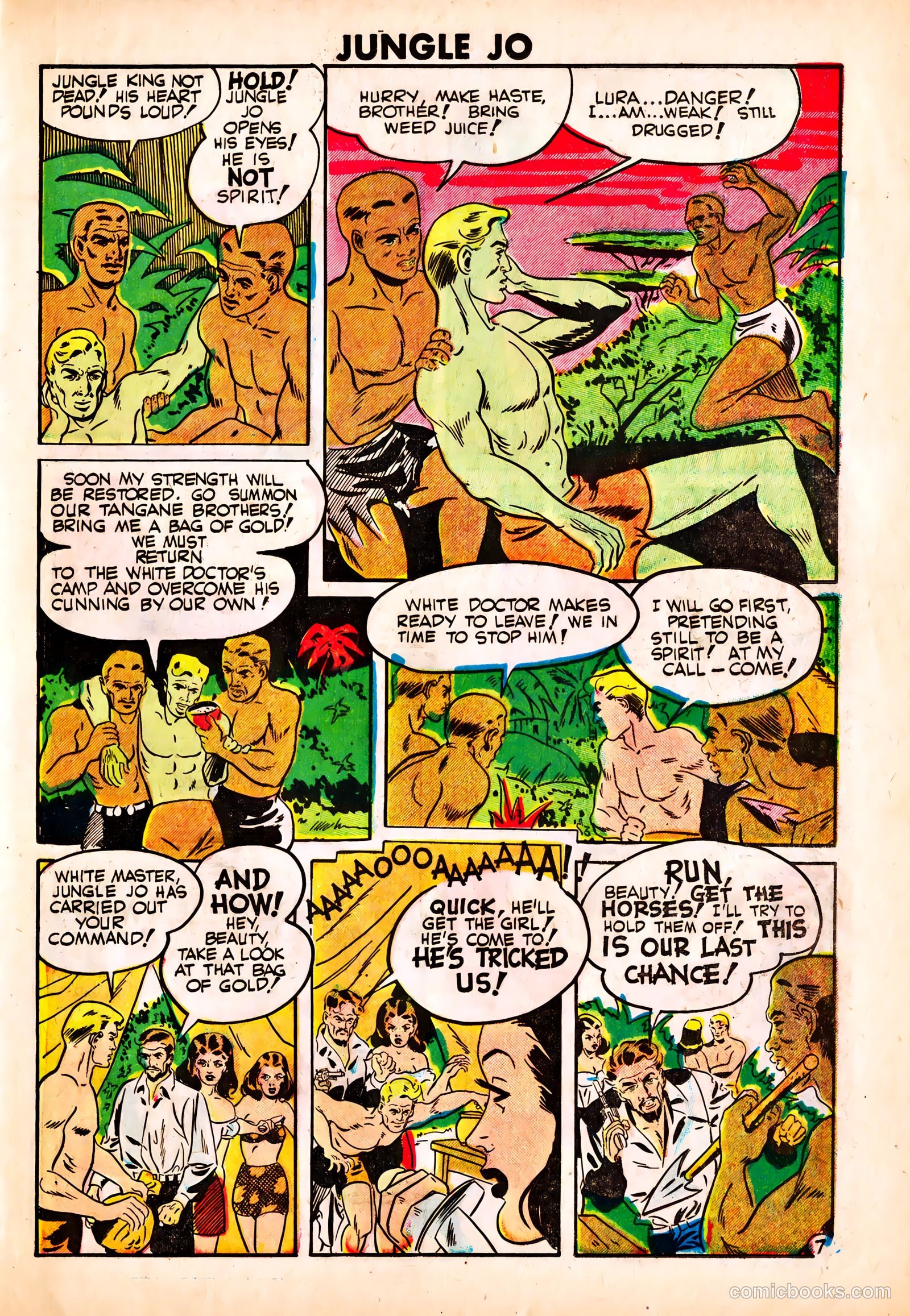 Jungle Jo #3 (1950) — page 19 of 36