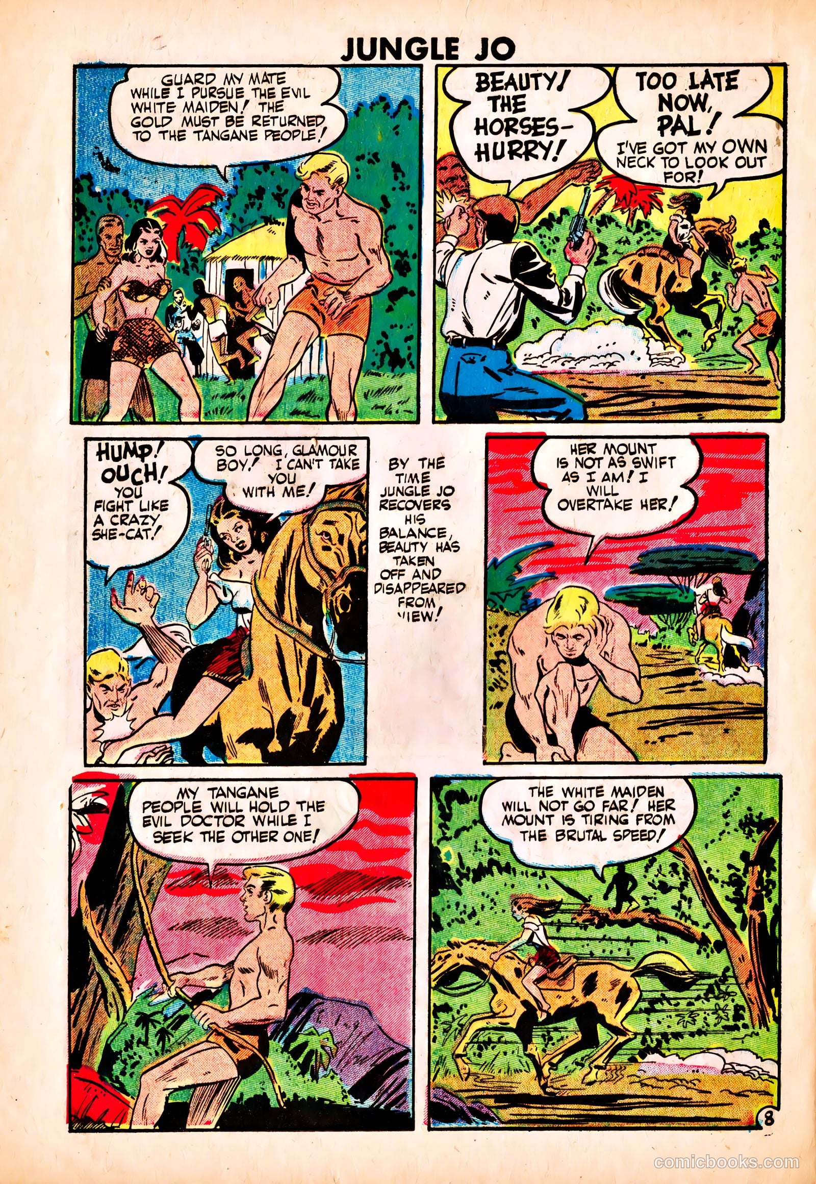 Jungle Jo #3 (1950) — page 20 of 36