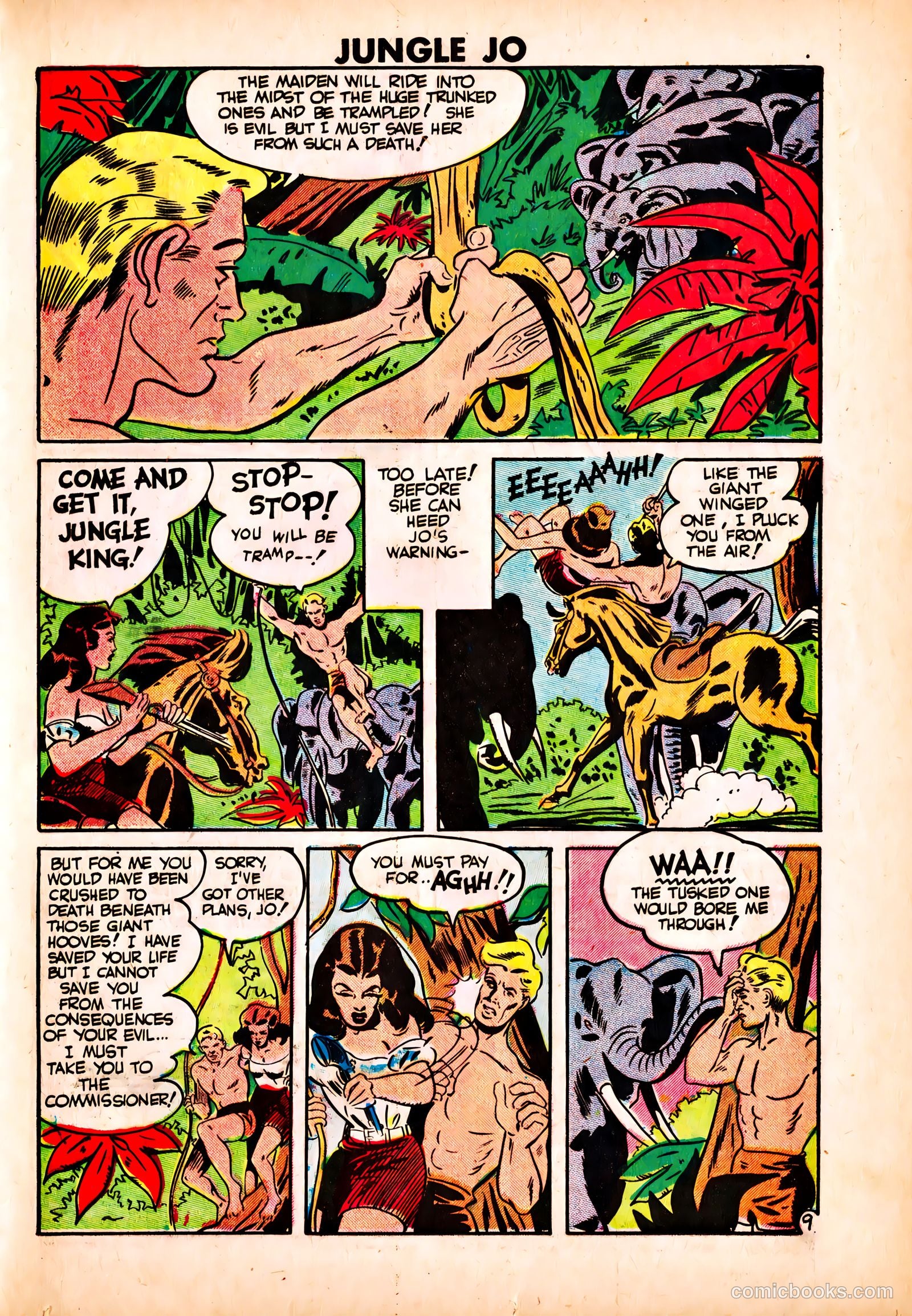 Jungle Jo #3 (1950) — page 21 of 36