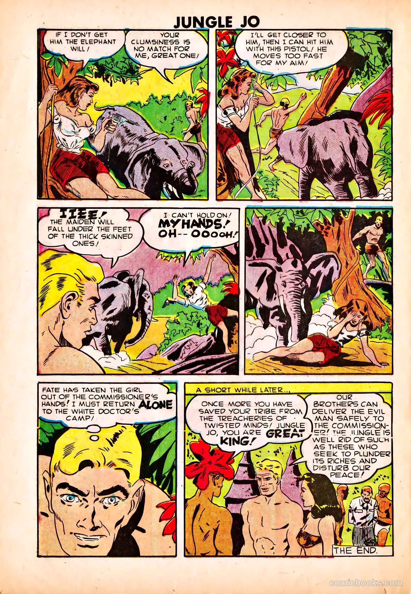 Jungle Jo #3 (1950) — page 22 of 36