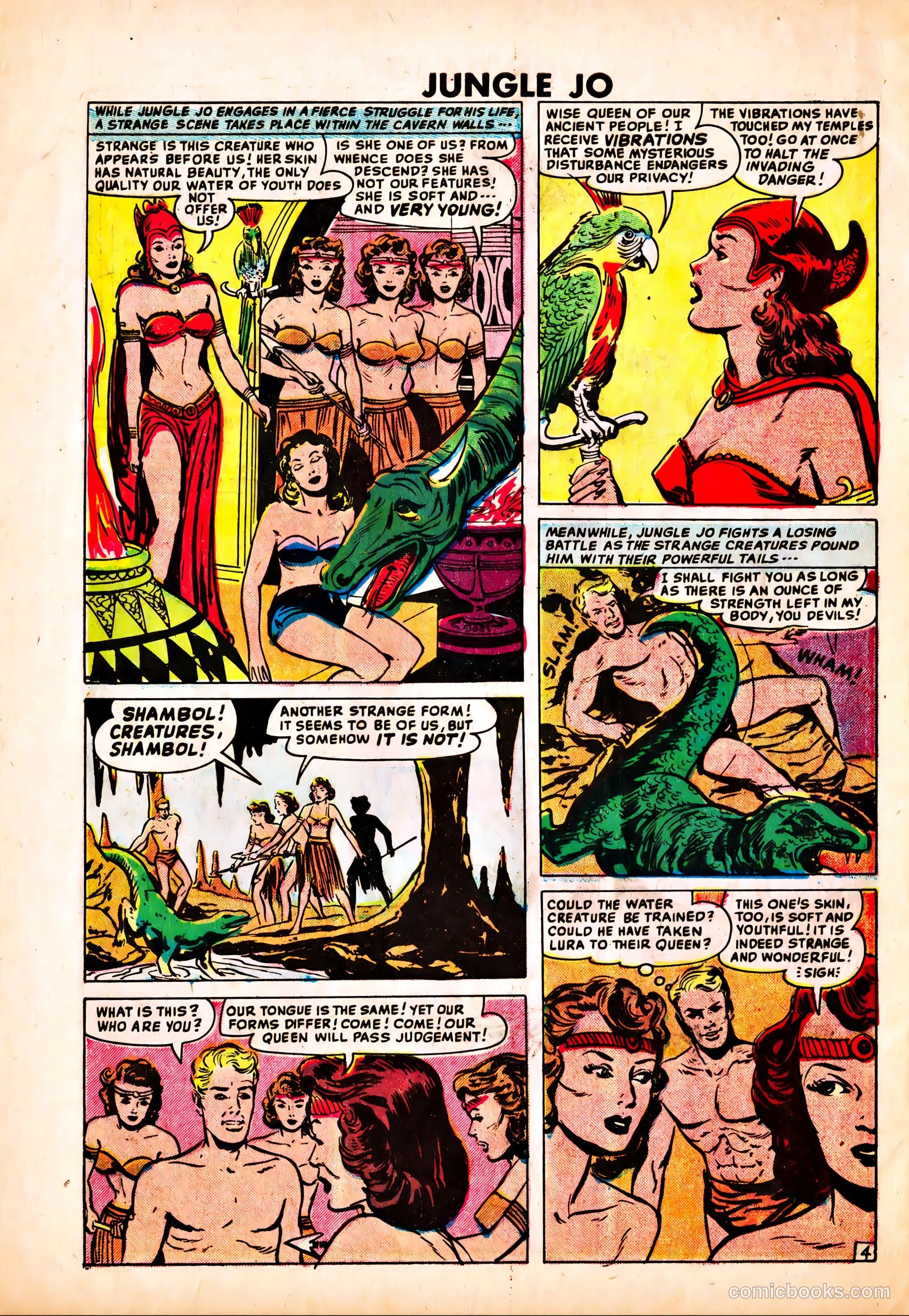 Jungle Jo #3 (1950) — page 28 of 36