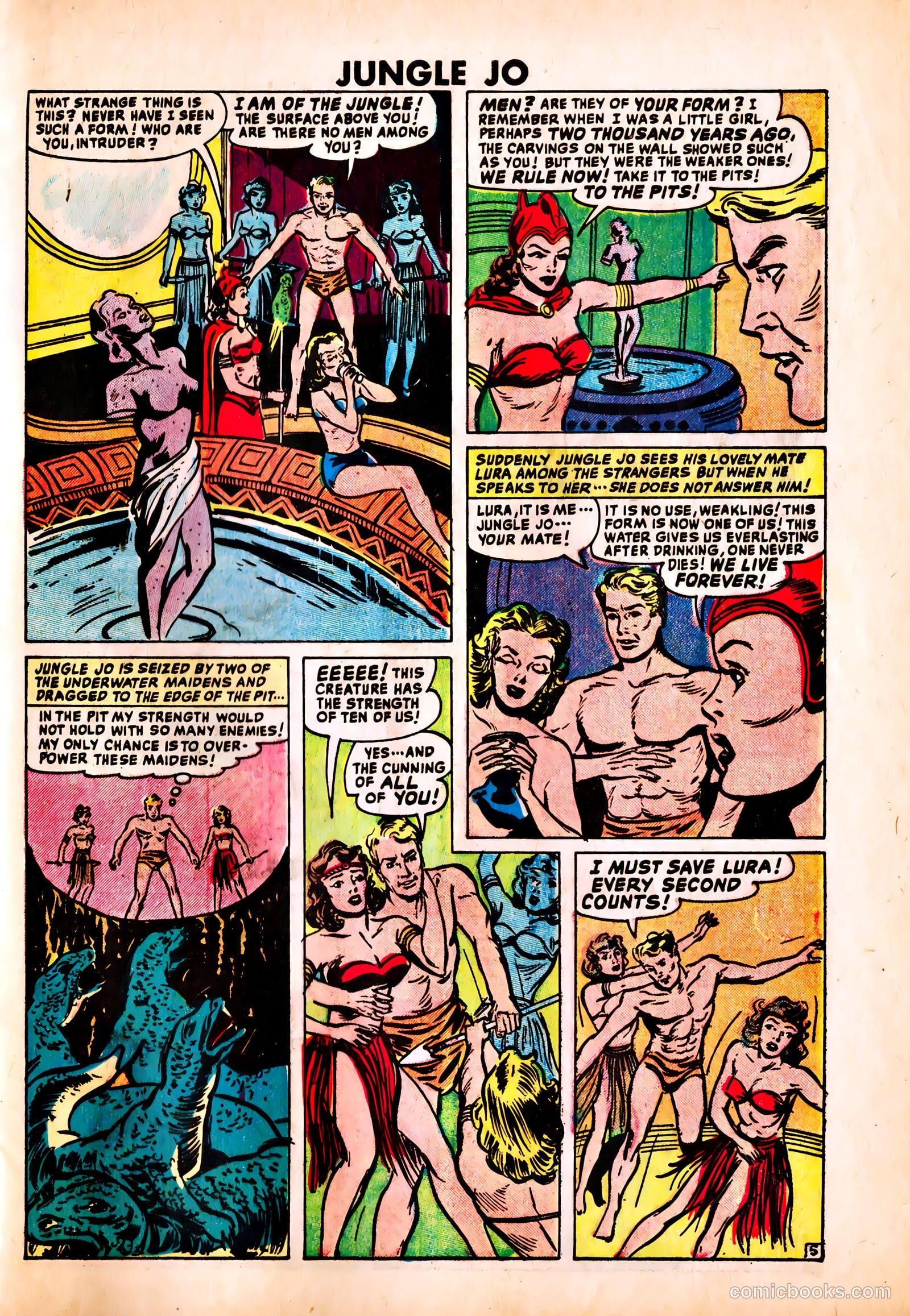Jungle Jo #3 (1950) — page 29 of 36