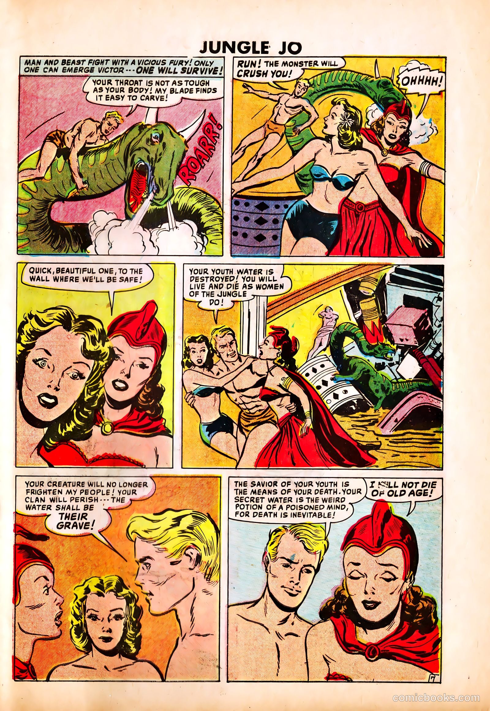 Jungle Jo #3 (1950) — page 31 of 36