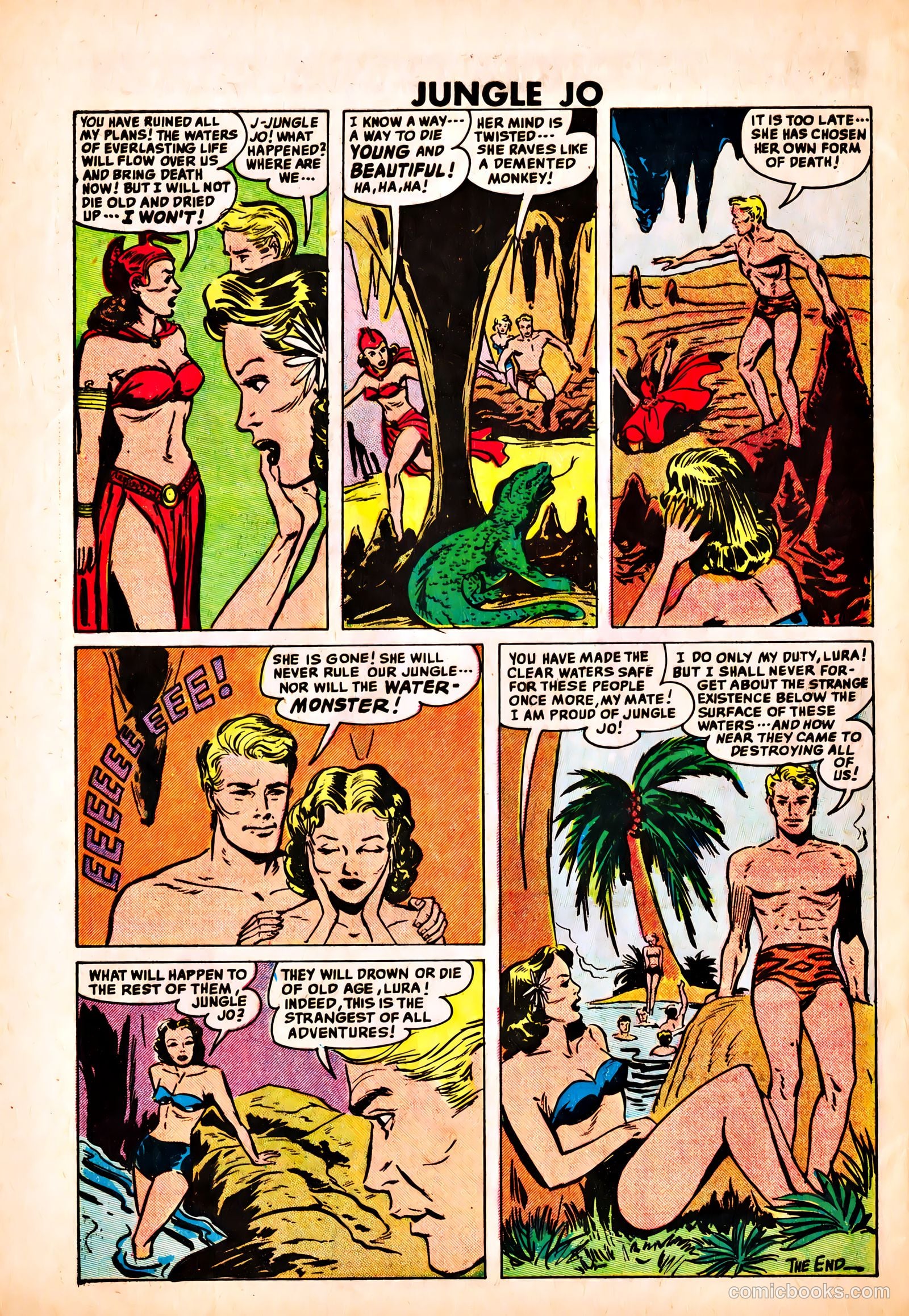 Jungle Jo #3 (1950) — page 32 of 36