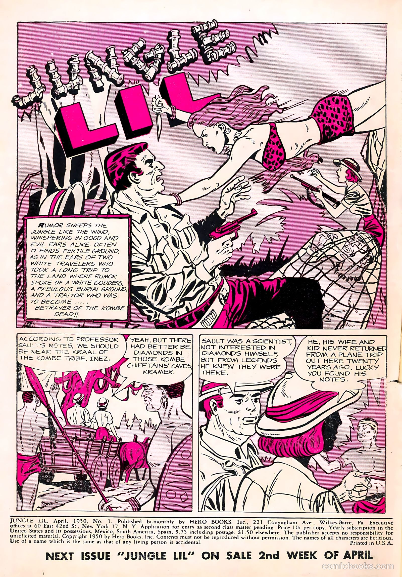 Jungle Lil #1 (1950) — page 2 of 36