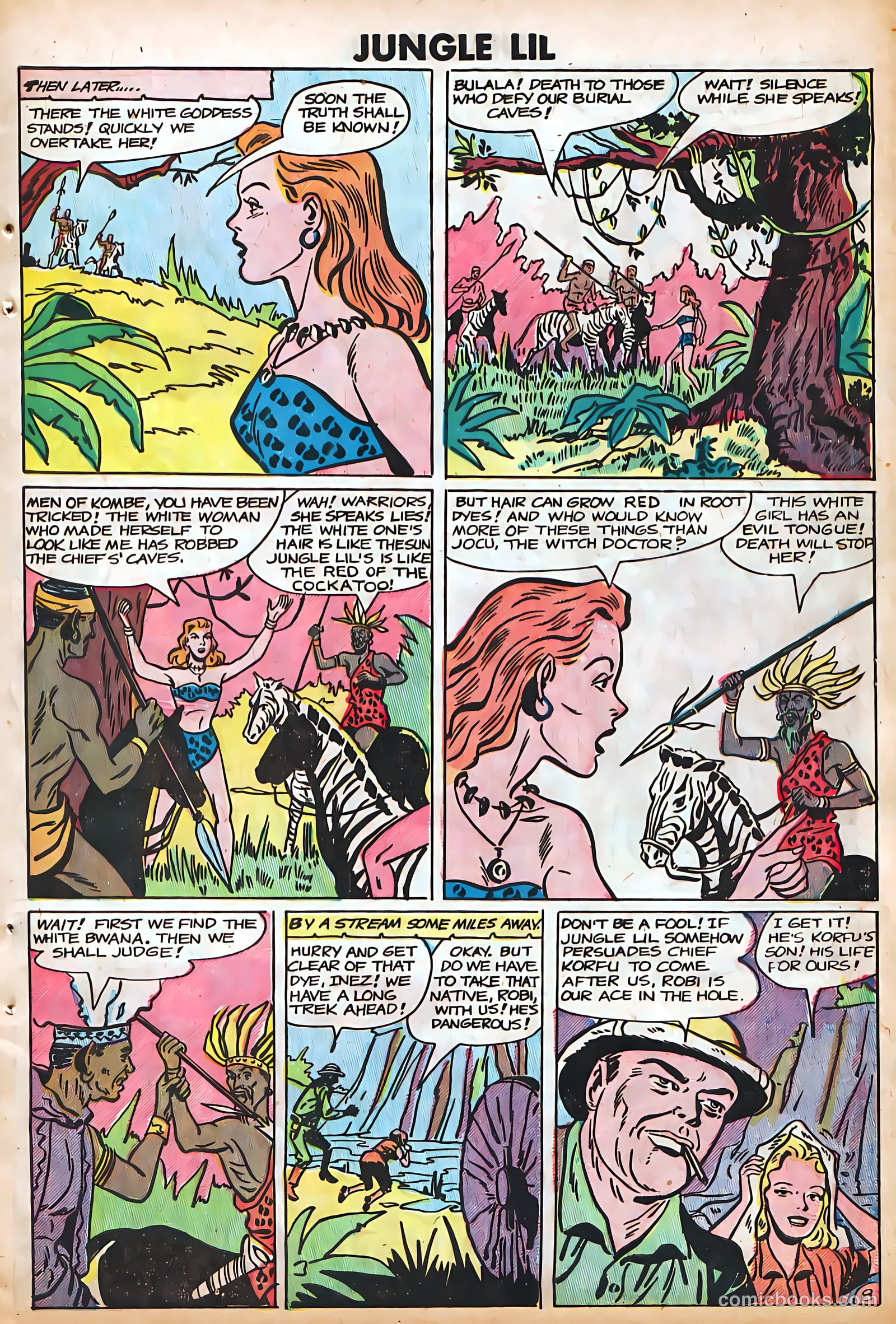 Jungle Lil #1 (1950) — page 9 of 36